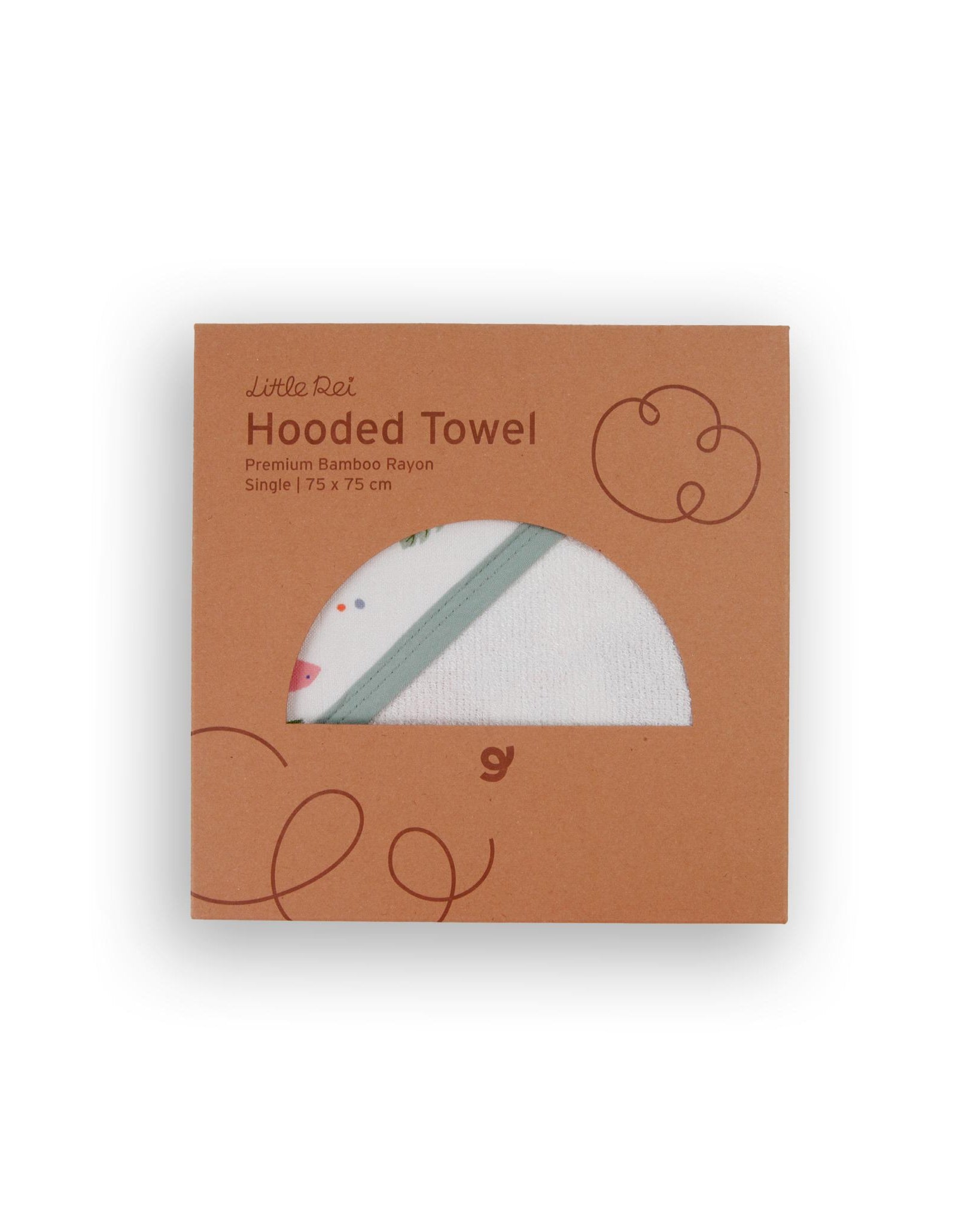 LITTLE REI | LRE Bamboo Hooded Towel