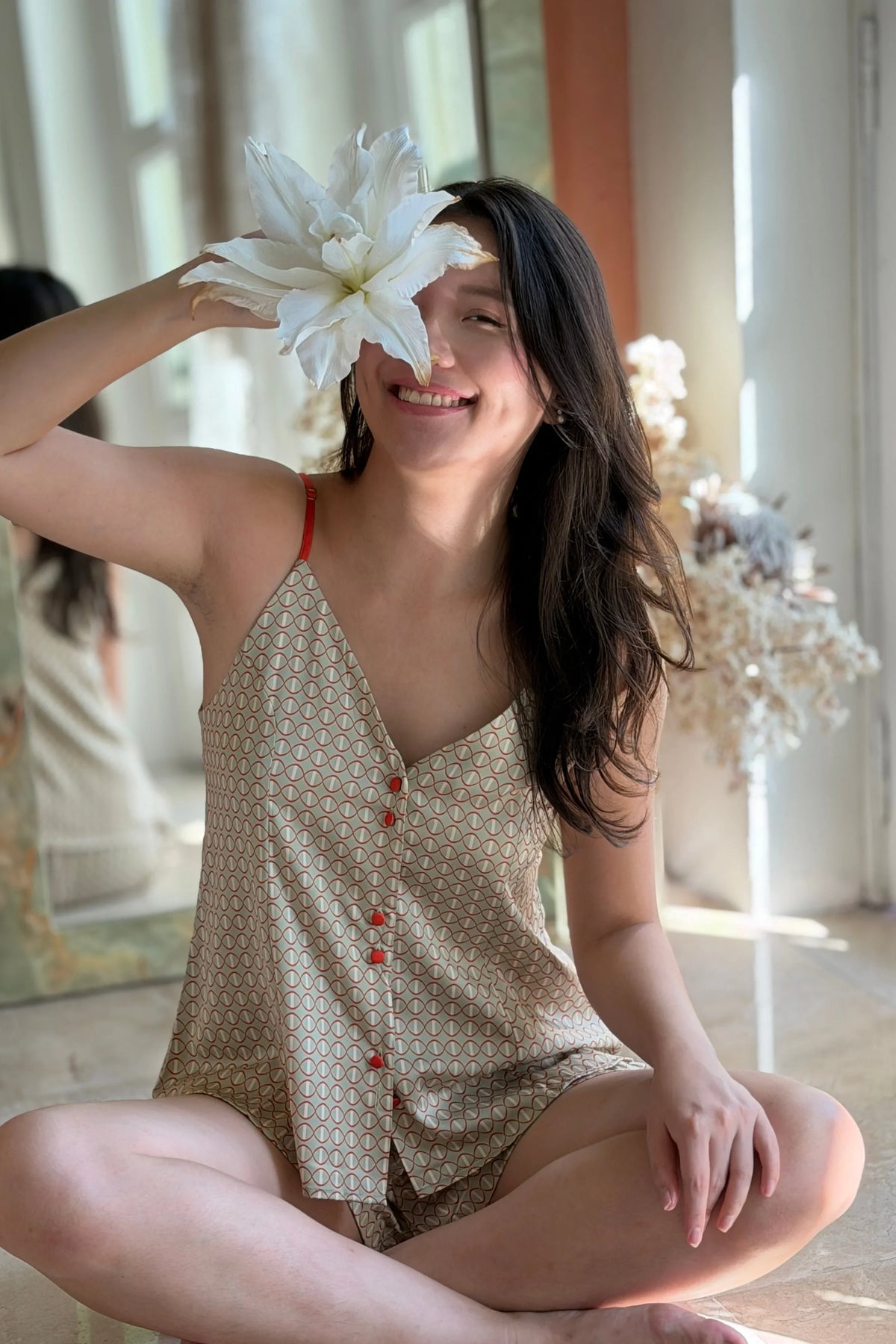 BELLS & BIRDS | Citrus Glow Cami Set