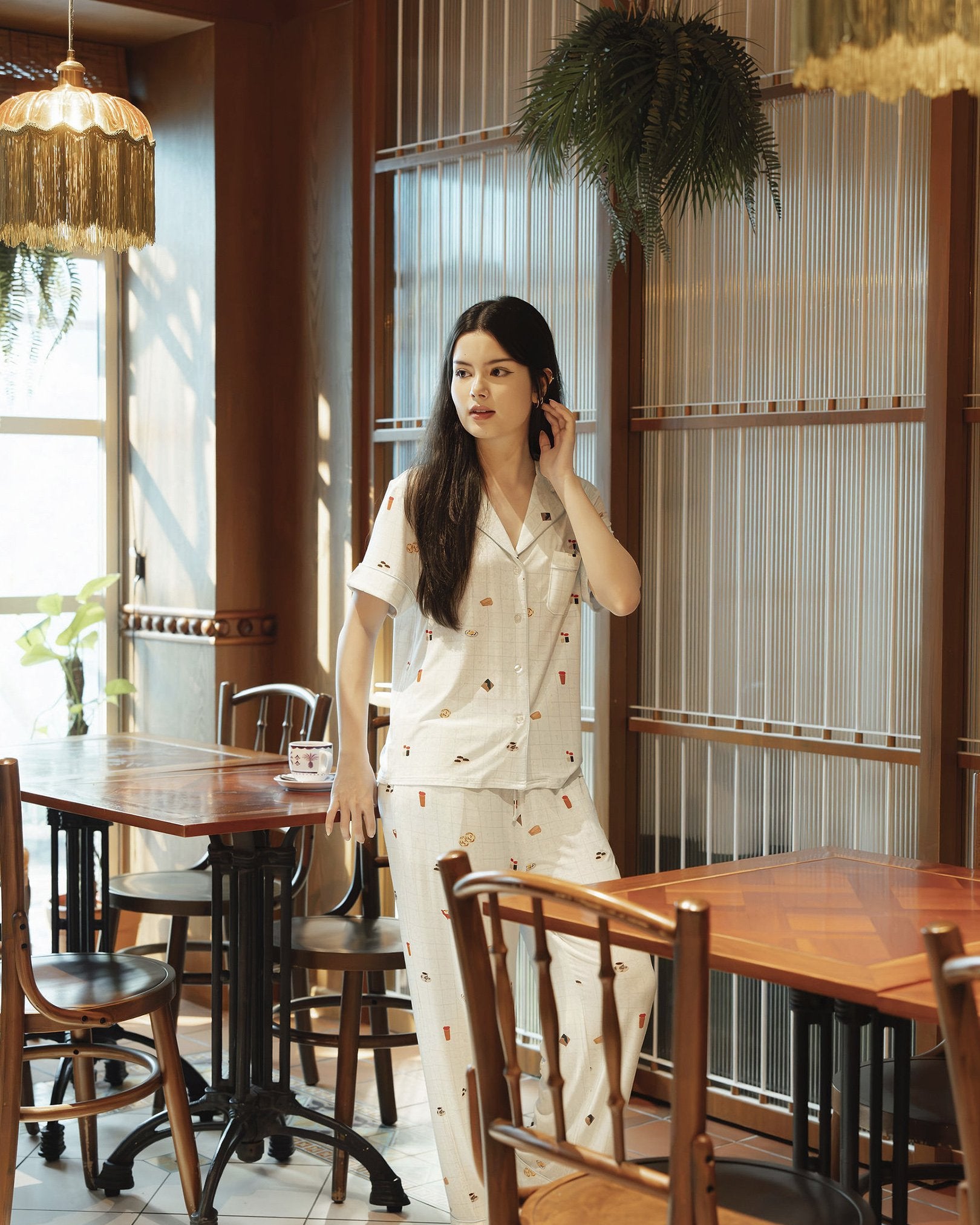 SELENIGHTCO | Signature Pants Set | Kopitiam Jade
