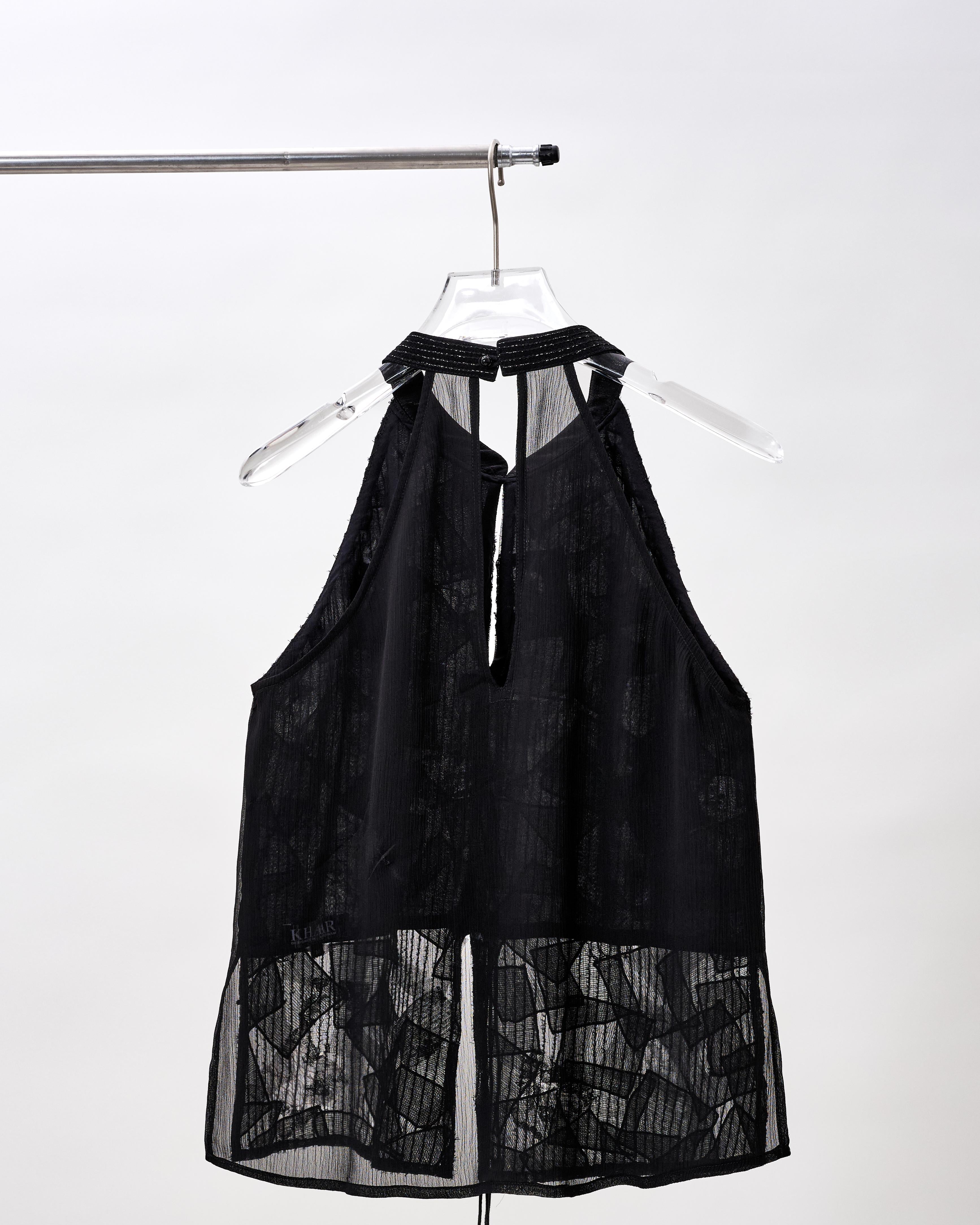 KHAAR | Handloom Halter Top