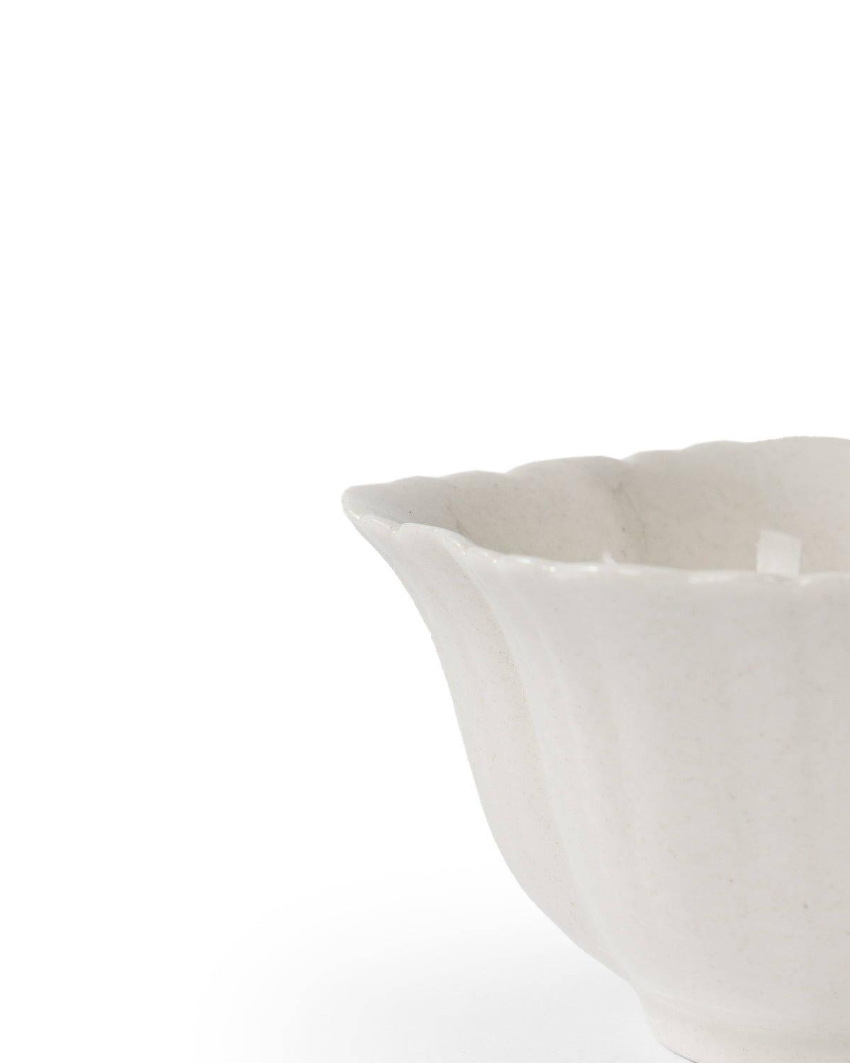 CRAFILAB | Ash Gray & Floral Edge Teacup