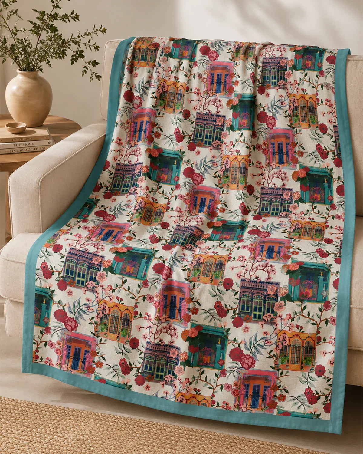 MEJA MAISON DE BALI | The Mosaique Taman Nyonya Throw