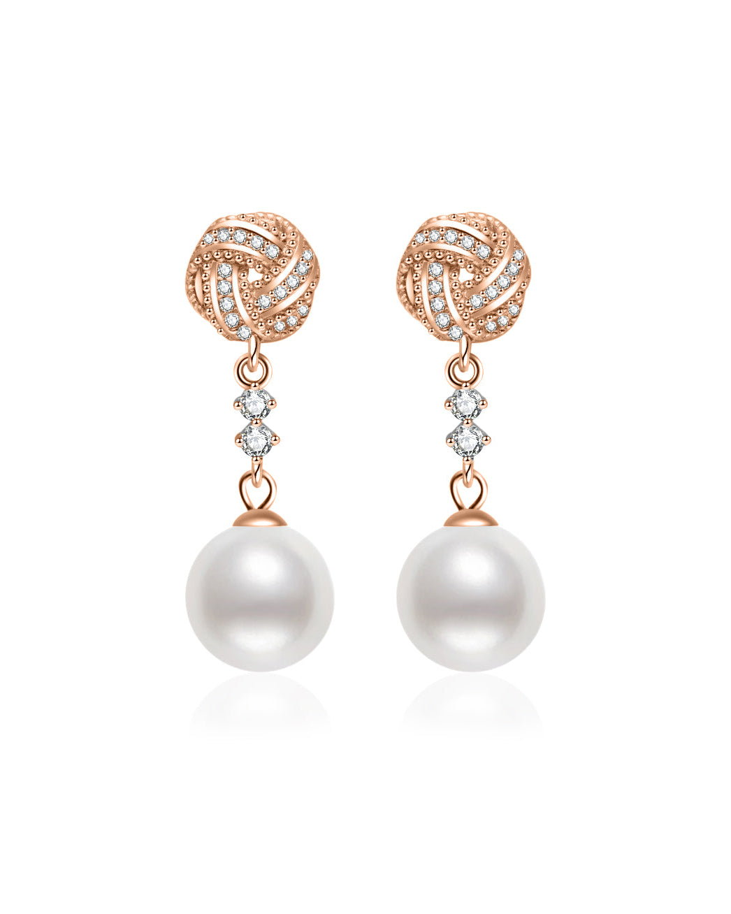 PEARLY LUSTRE | Asian Civilisations Museum Elegant Freshwater Pearl Earrings WE00878 | ACM Collection