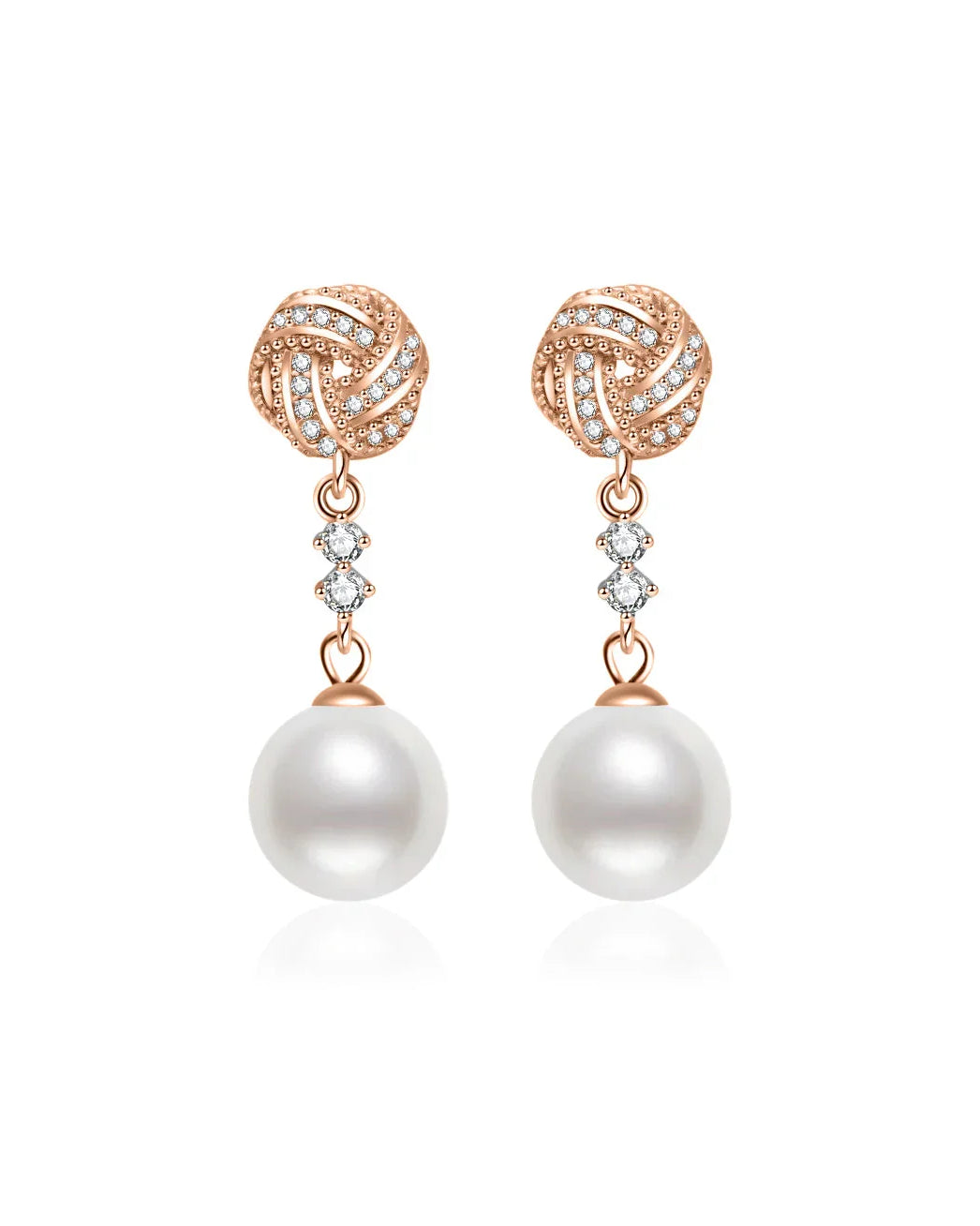 PEARLY LUSTRE | Asian Civilisations Museum Elegant Freshwater Pearl Earrings WE00878 | ACM Collection