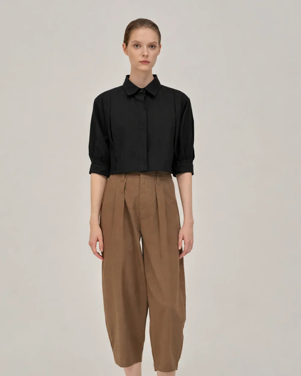 SABRINAGOH | Sherah Crop Shirt
