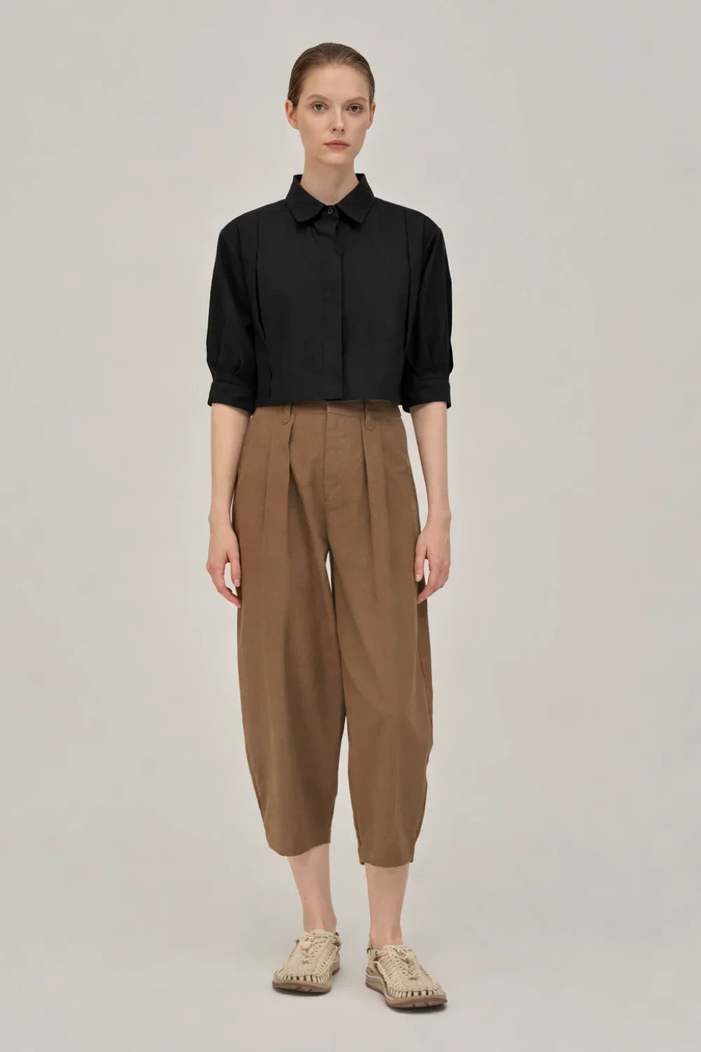 SABRINAGOH | Sherah Crop Shirt