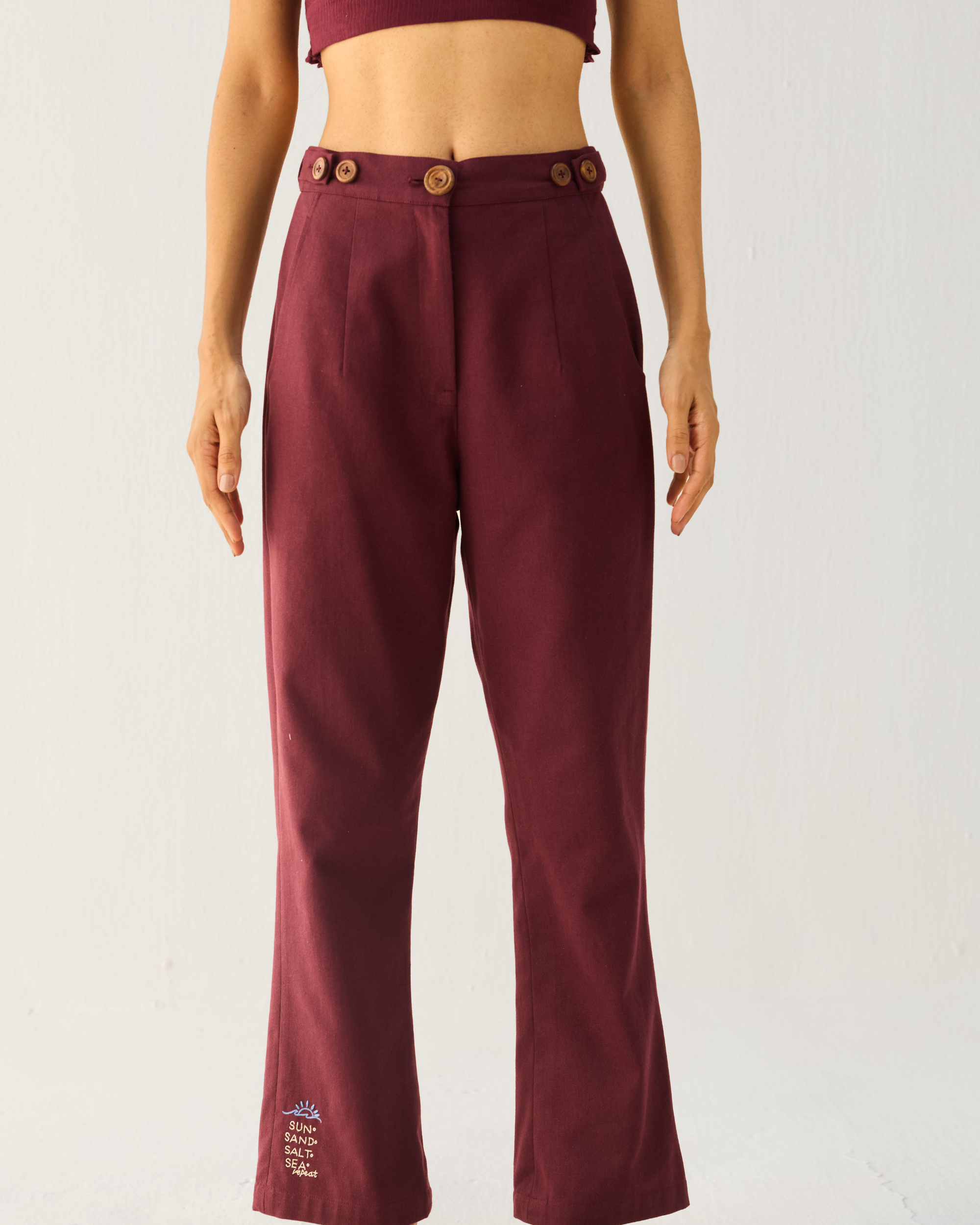 SUI | By The Sea Organic Cotton Trousers