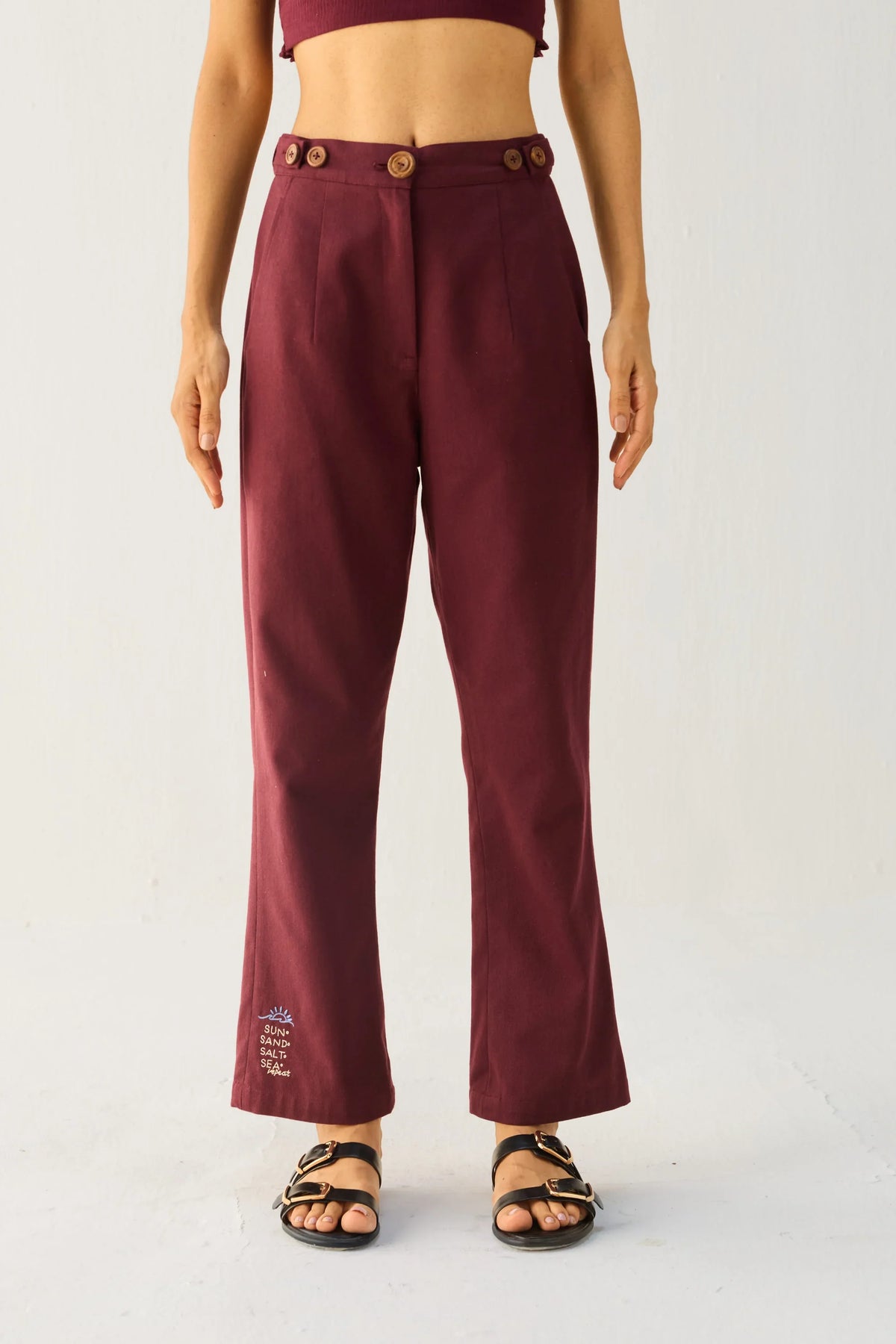 SUI | By The Sea Organic Cotton Trousers