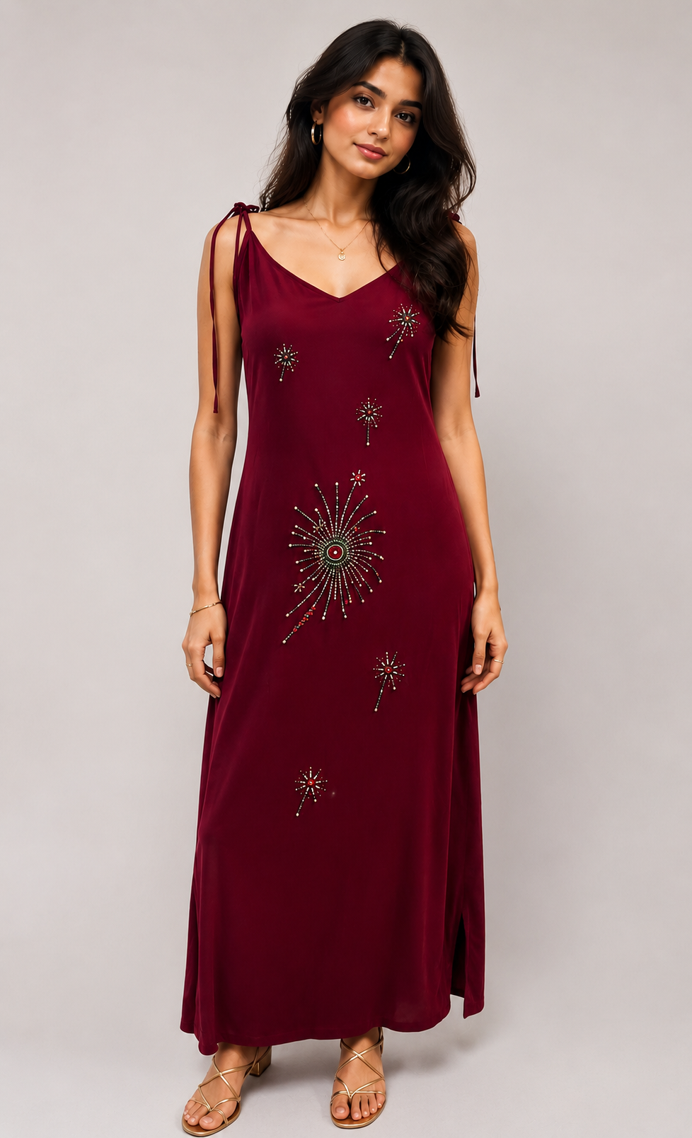 RAJA RANI | SCINTILLA Ruby Dress
