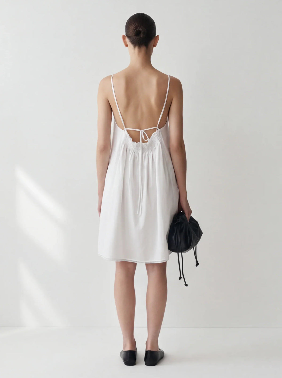 LAYERPLAN | Sela Gathered Slip Dress