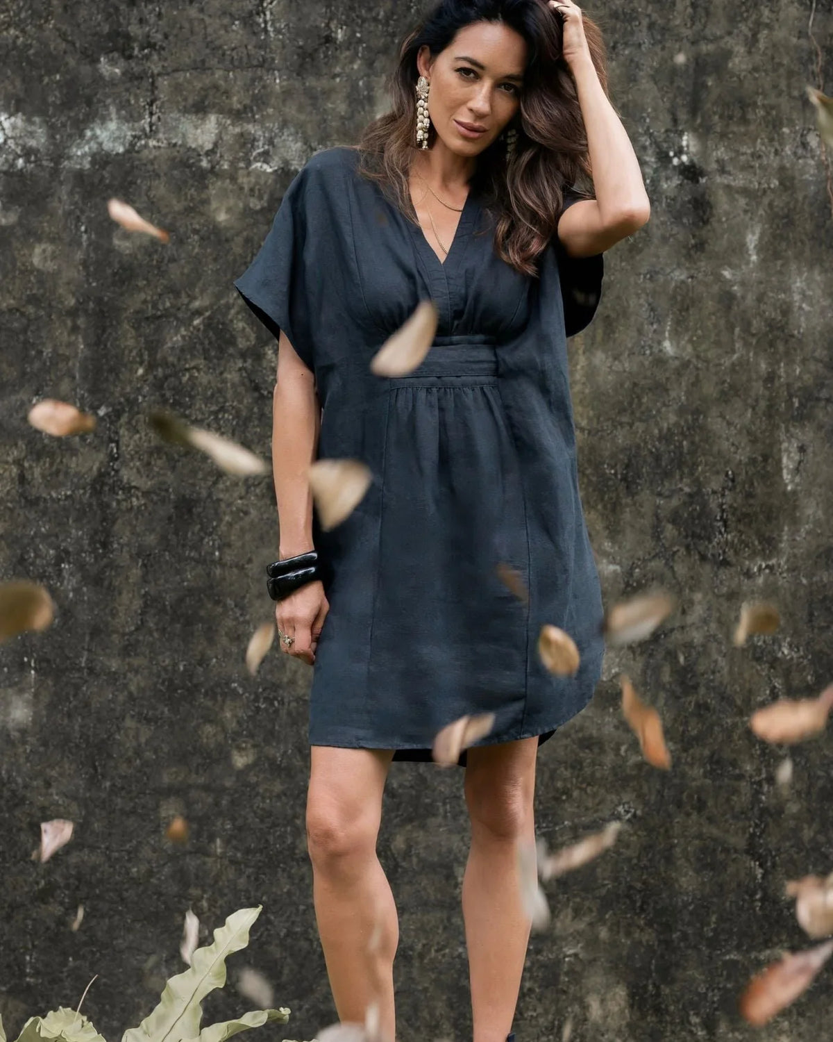 EDITION LIMITEE SINGAPORE | Kaftan Mini | Black