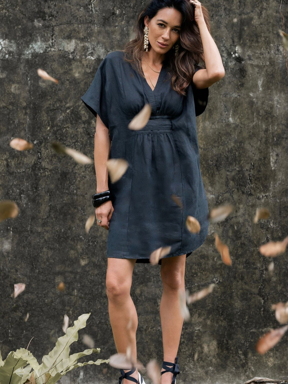 EDITION LIMITEE SINGAPORE | Kaftan Mini | Black