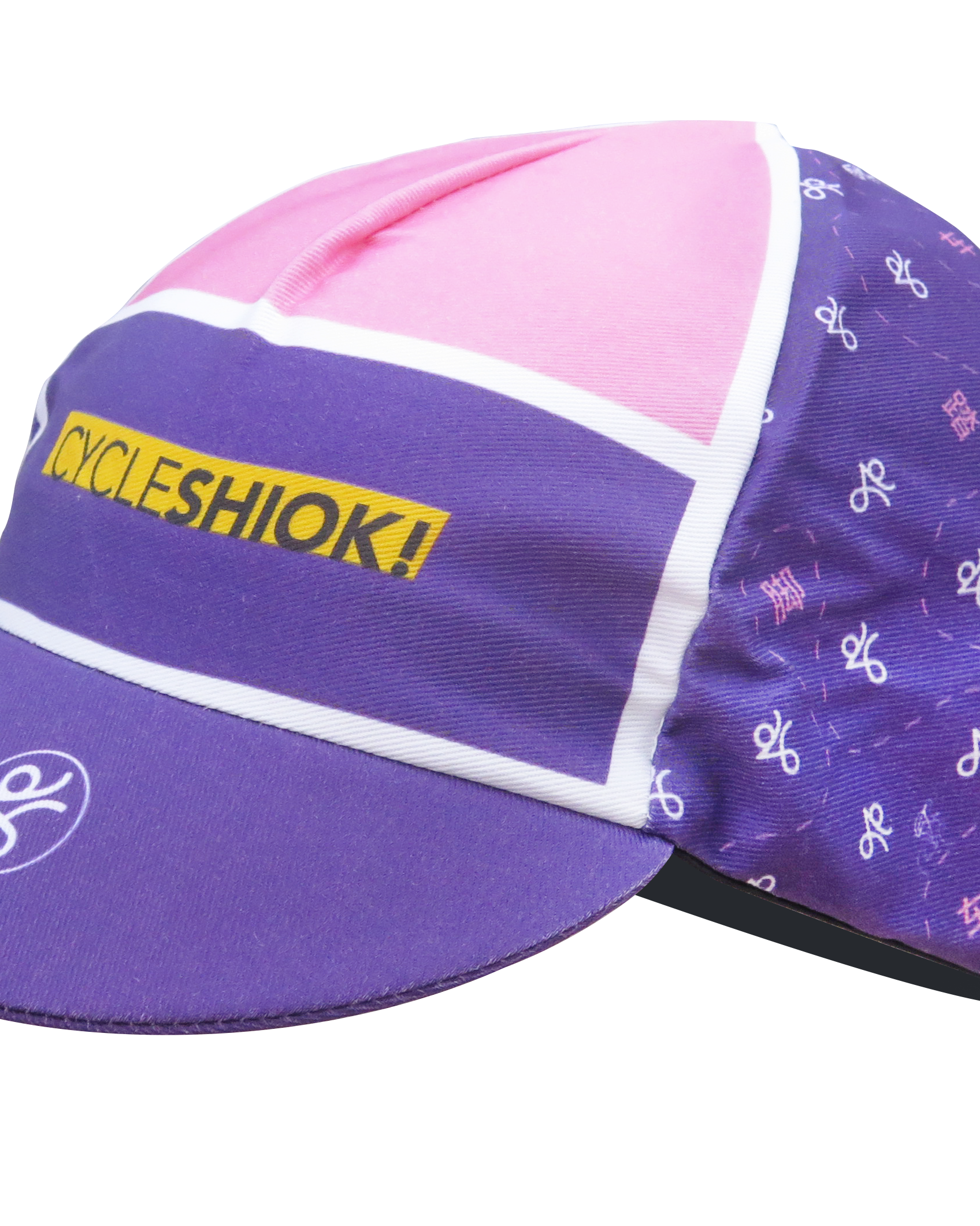 A DESIGN BY TAKACHYA | Cycling Cap - Cycle Shiok Purple Pink