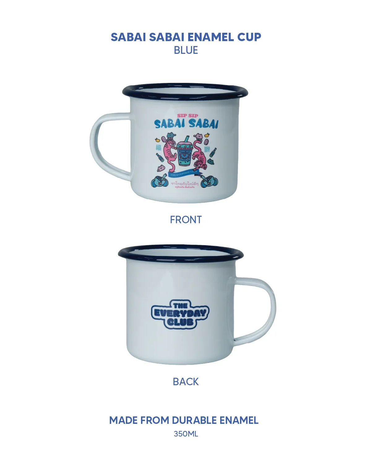 THE EVERYDAY CLUB | Sabai Sabai Enamel Wares
