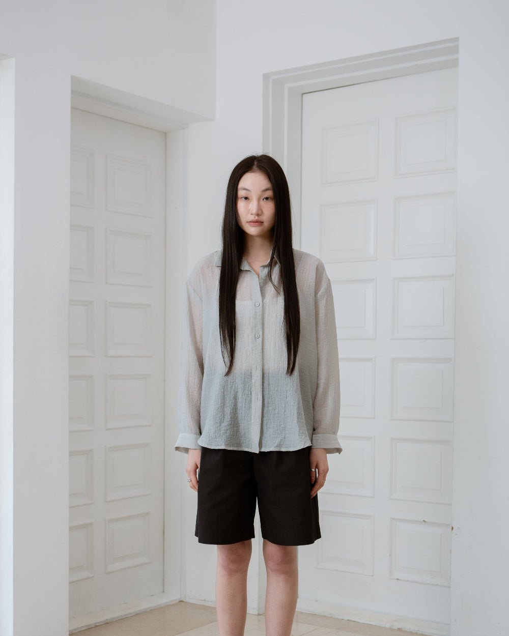 SAERO COLLECTIVE | Oreum Shirt V. 1 | Light Grey