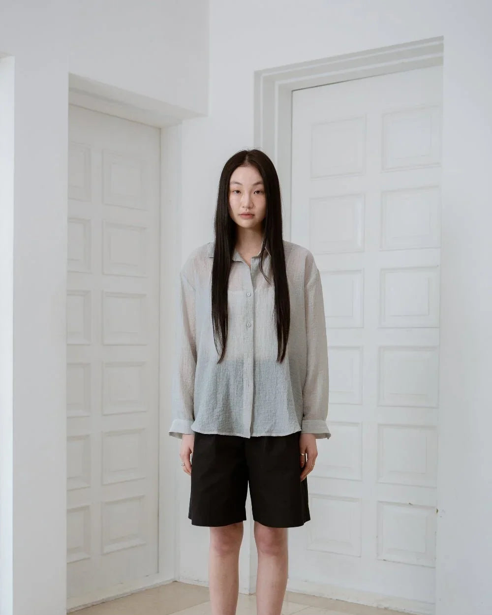 SAERO COLLECTIVE | Oreum Shirt V. 1 | Light Grey