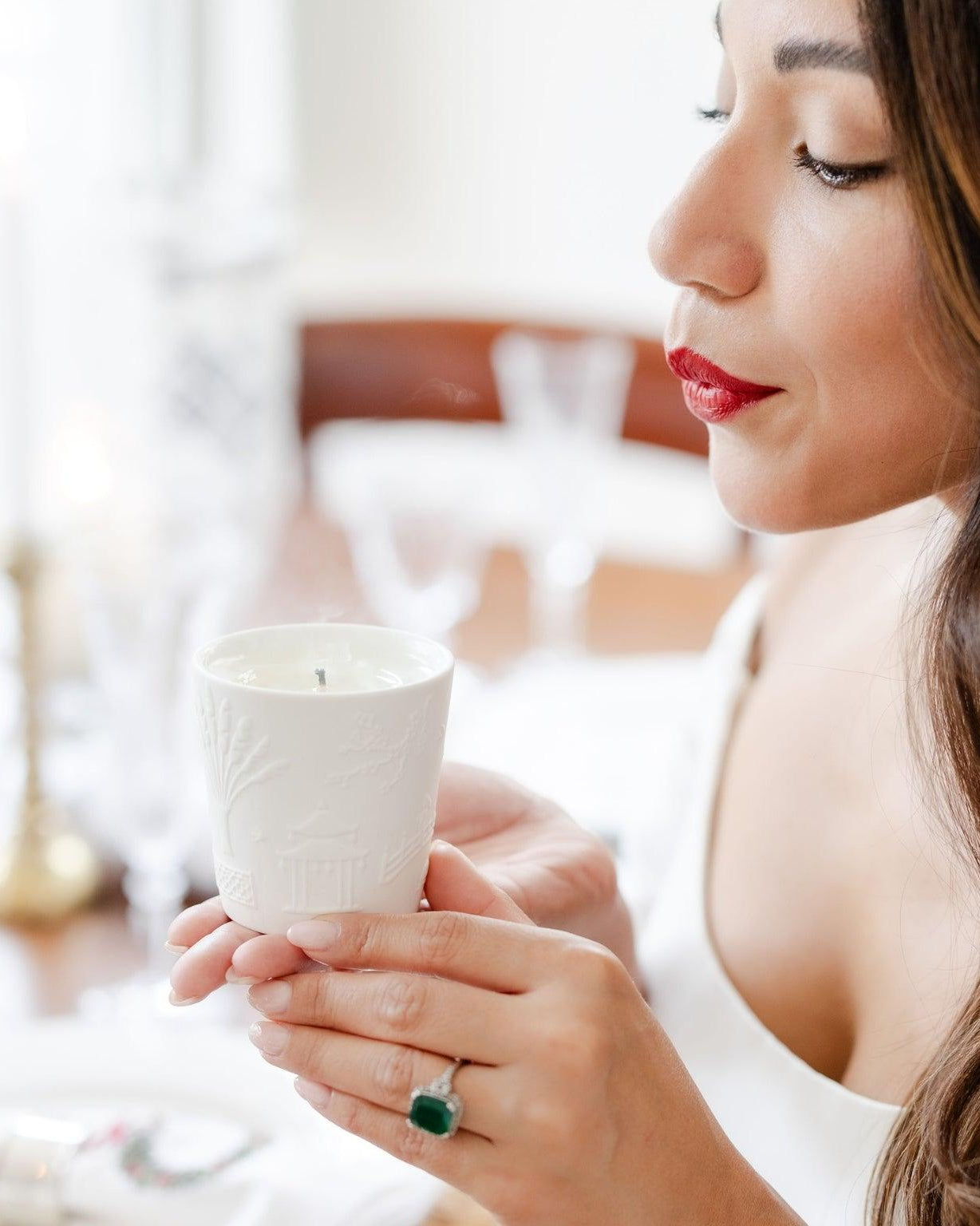 TEMPLE CANDLES | Chinoiserie Candle & Diffuser Gift Box