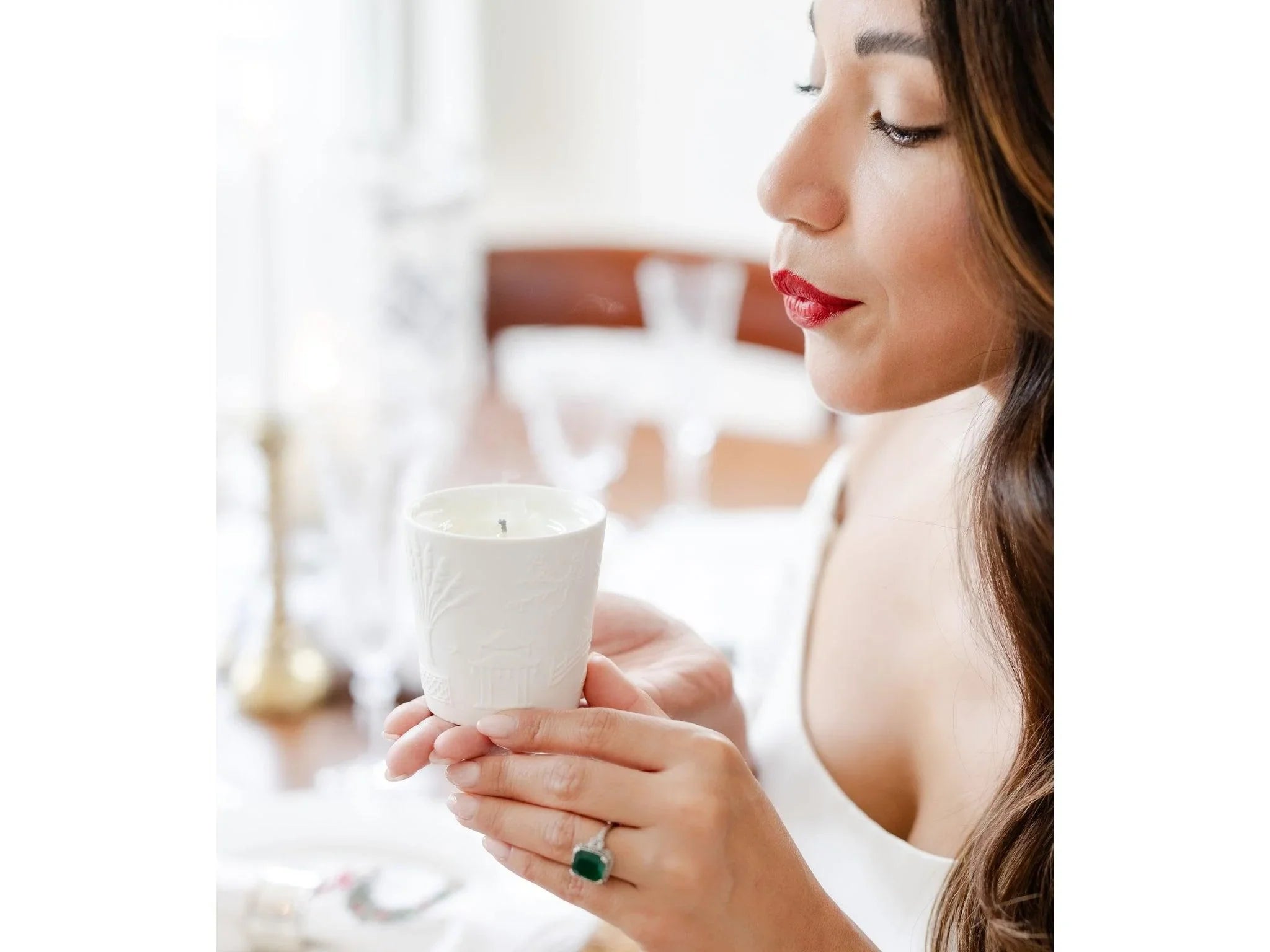 TEMPLE CANDLES | Chinoiserie Candle & Diffuser Gift Box