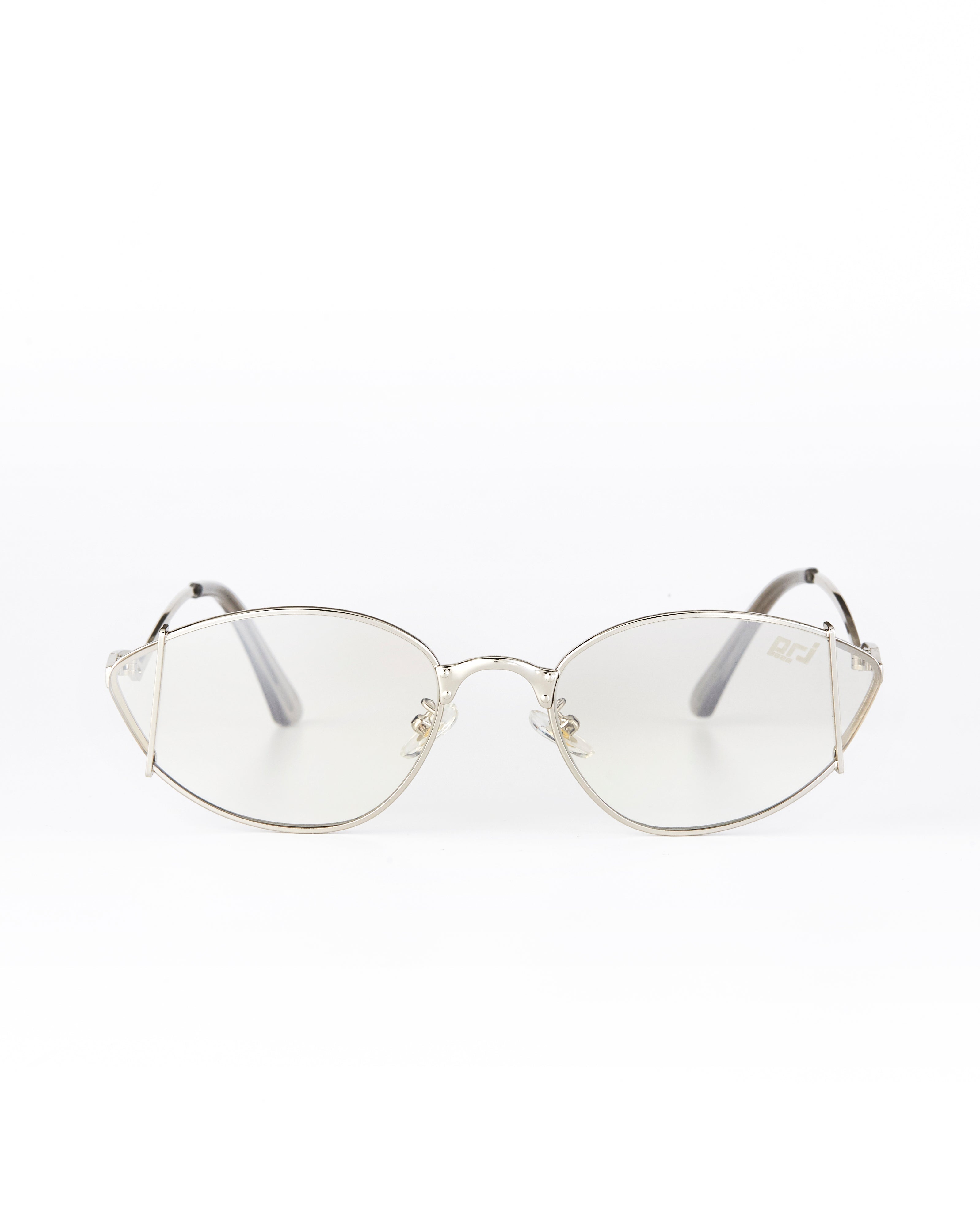 PROJECTWEAR | EVERETT Cat Eye Sunglasses Silver/Silver