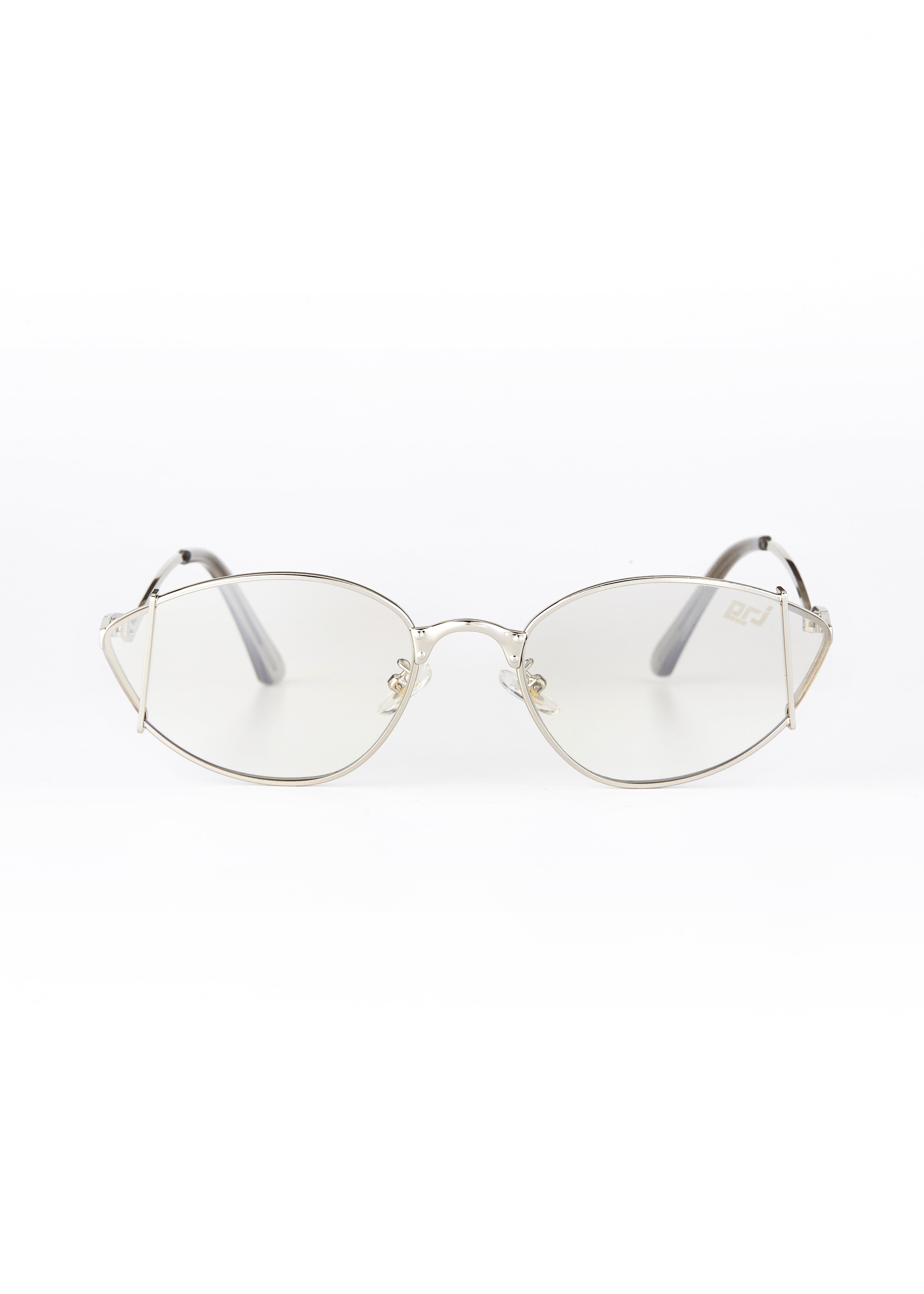PROJECTWEAR | EVERETT Cat Eye Sunglasses Silver/Silver