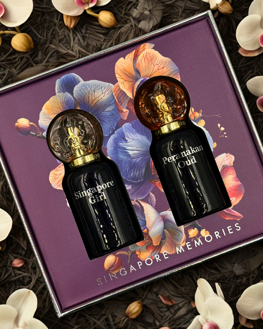 SINGAPORE MEMORIES | Singapore Girl + Peranakan Oud (20ml each)