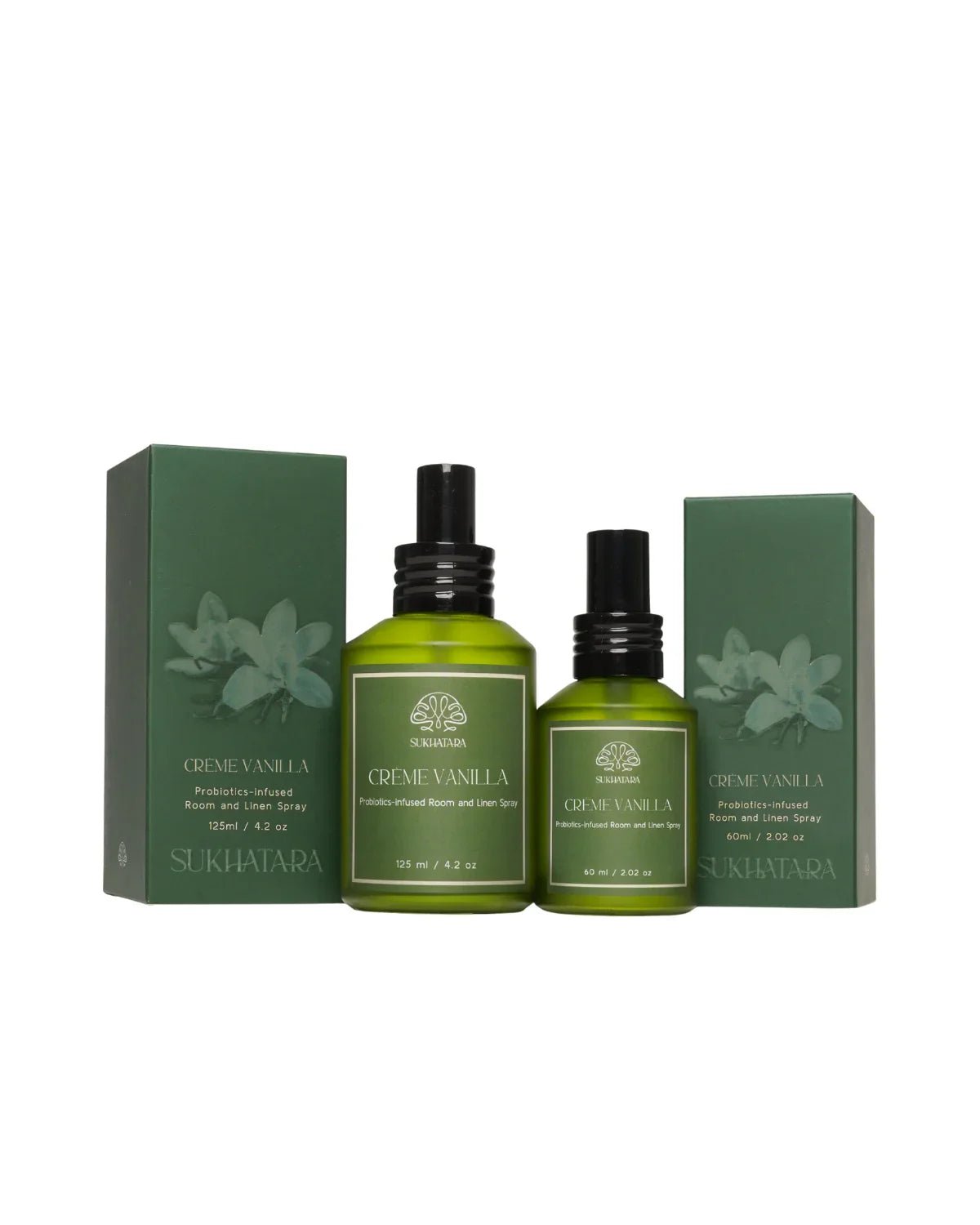 SUKHATARA | Crème Vanilla Probiotics-Infused Room and Linen Spray