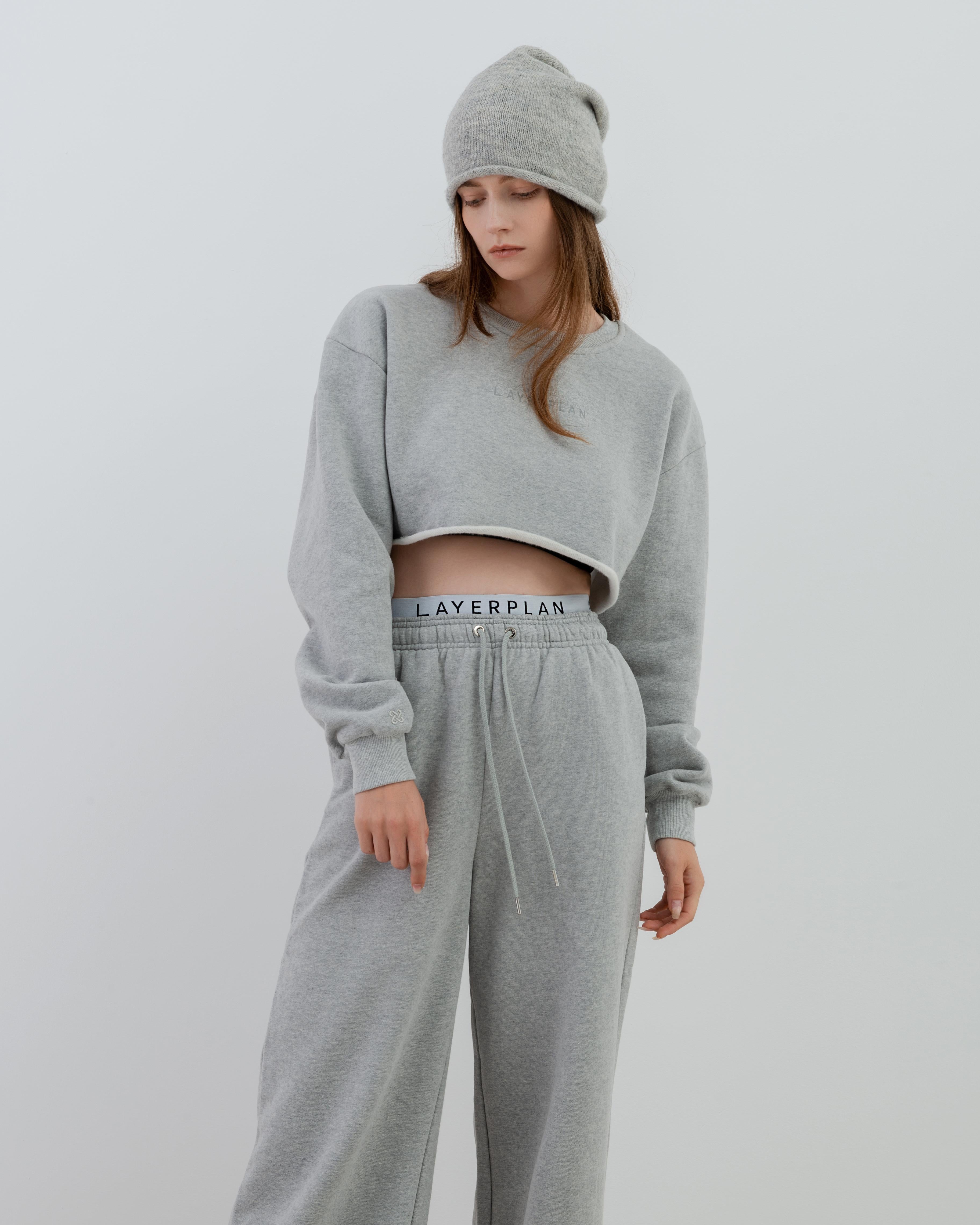 LAYERPLAN | LP Wideleg Logo Sweater Set