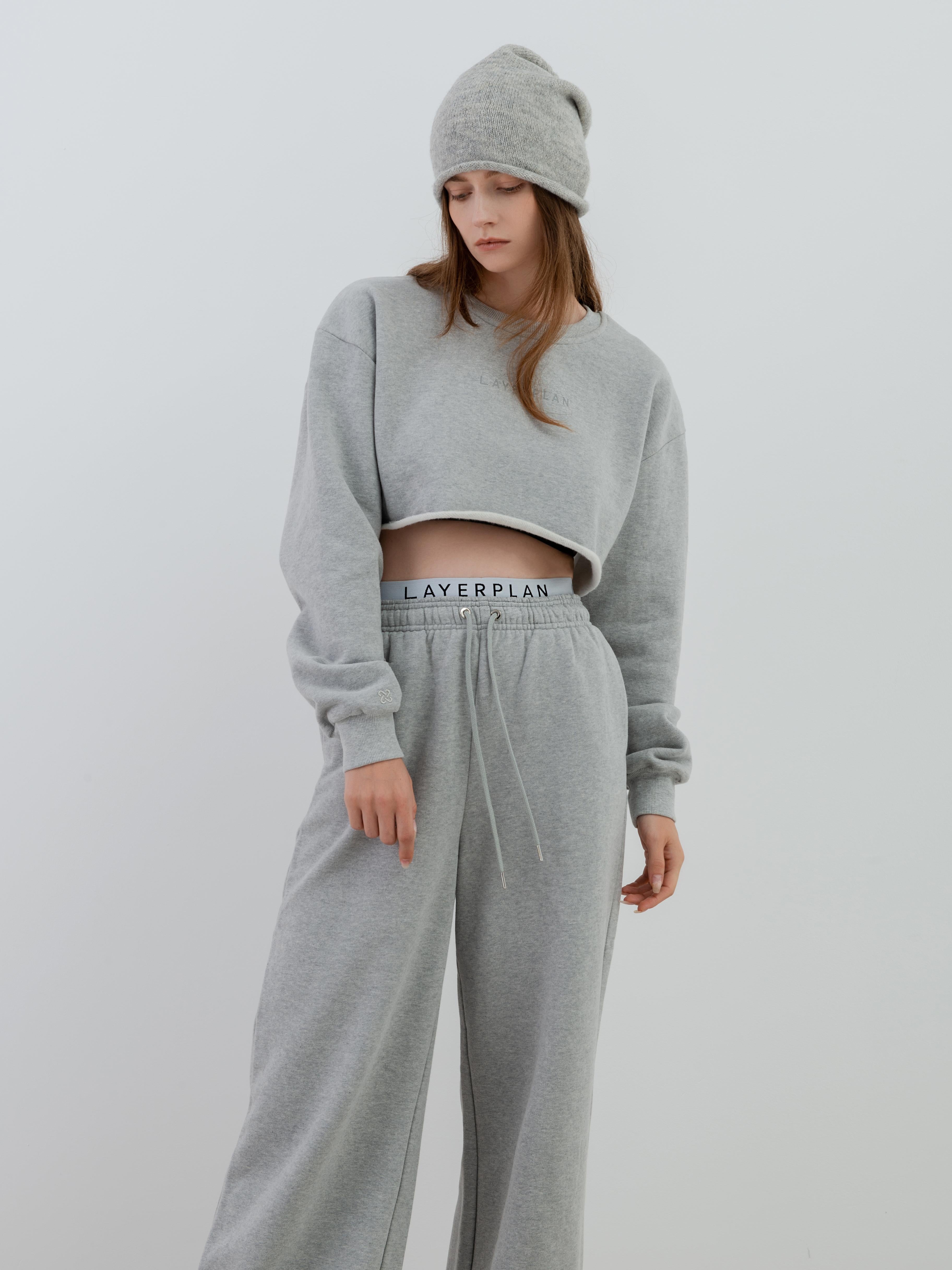 LAYERPLAN | LP Wideleg Logo Sweater Set