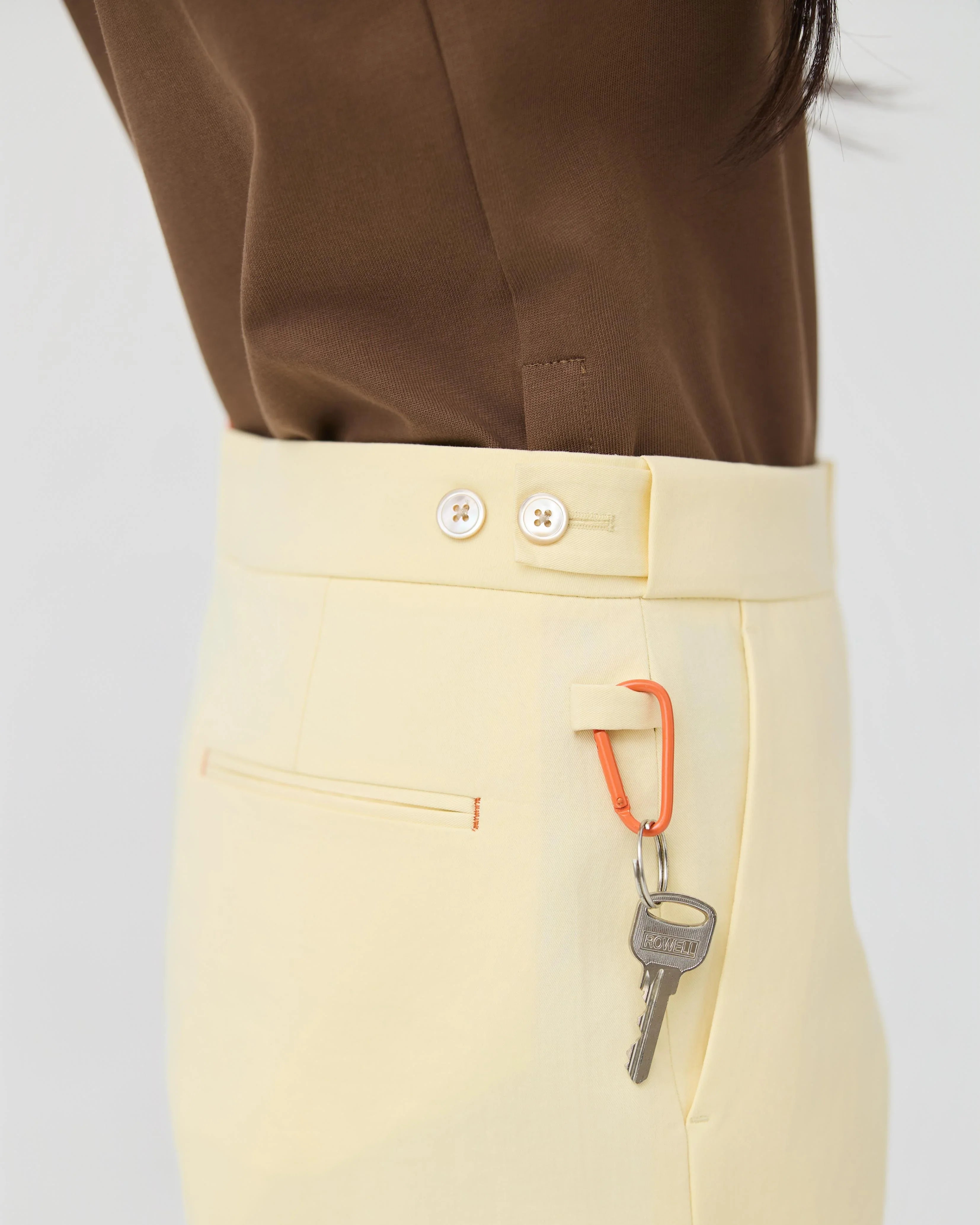 3EIGHTH | Sagyo Trousers In Sunshine Yellow