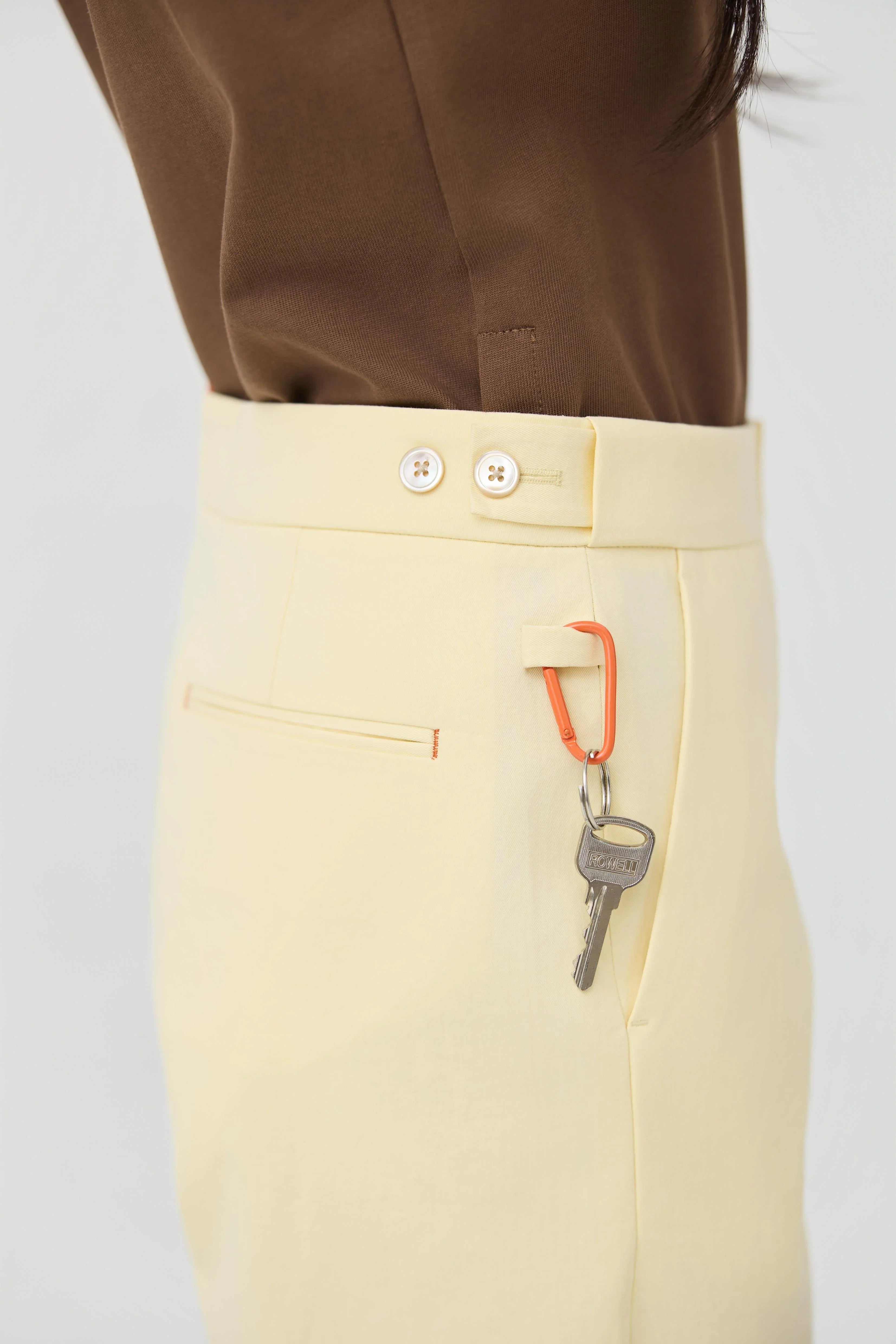 3EIGHTH | Sagyo Trousers In Sunshine Yellow