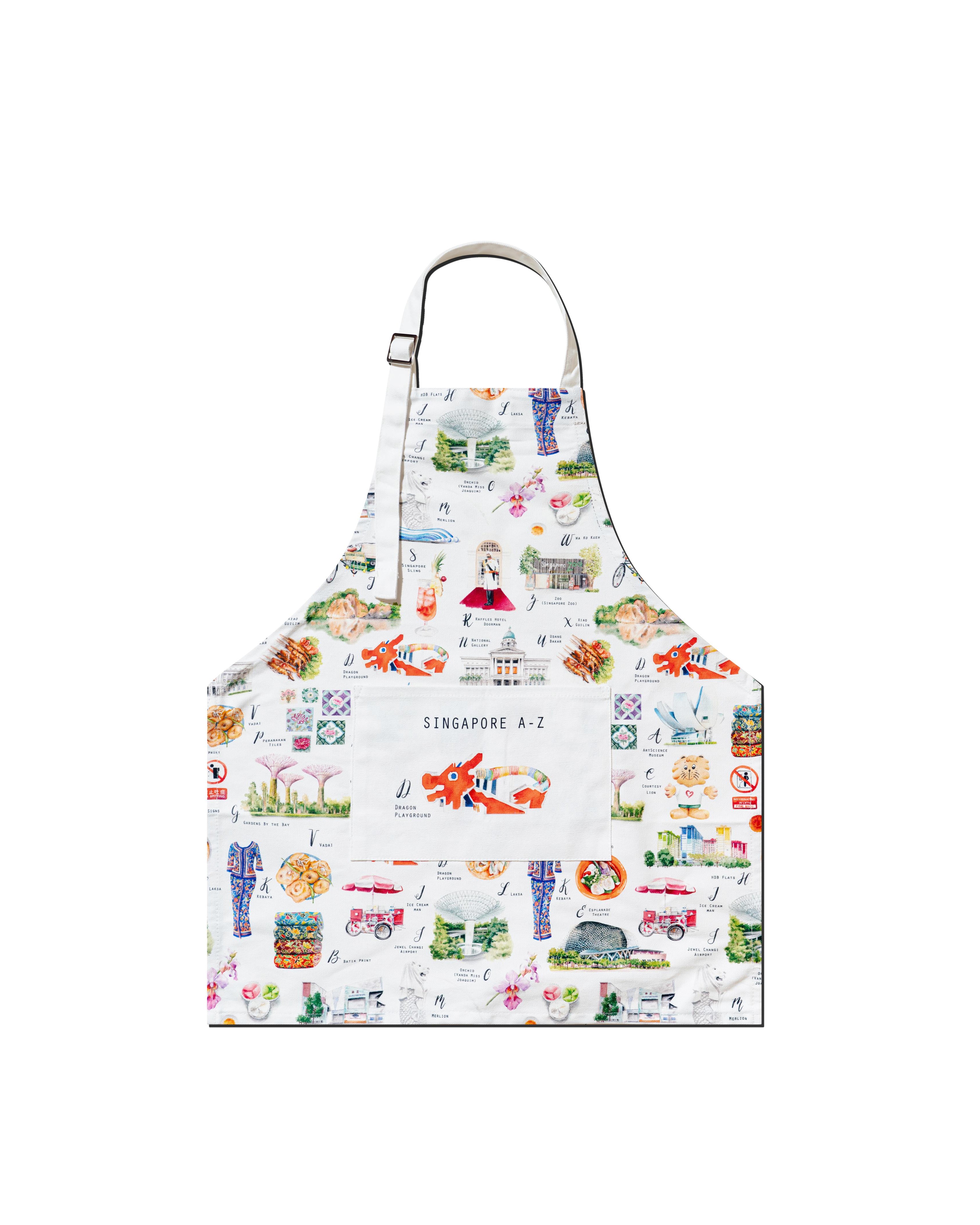 SINGLAPA | Singapore A-Z Kids Apron