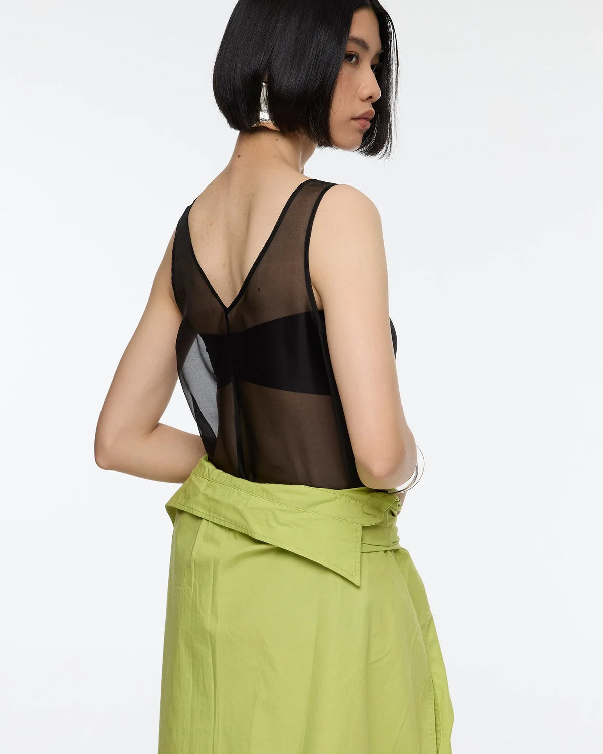 ROCK DAISY | Juliet Silk Organza Reversible Top