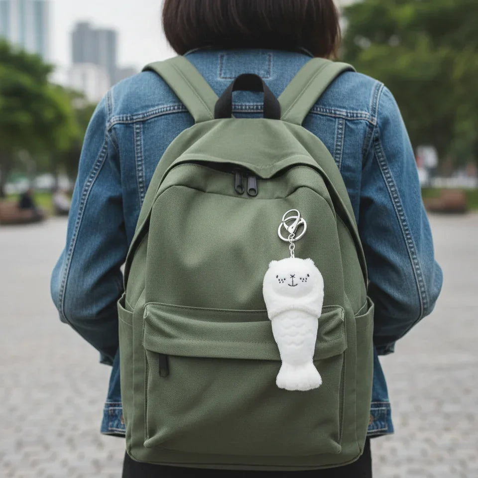 NOM | Merlion Chou Chou Mini Keychain