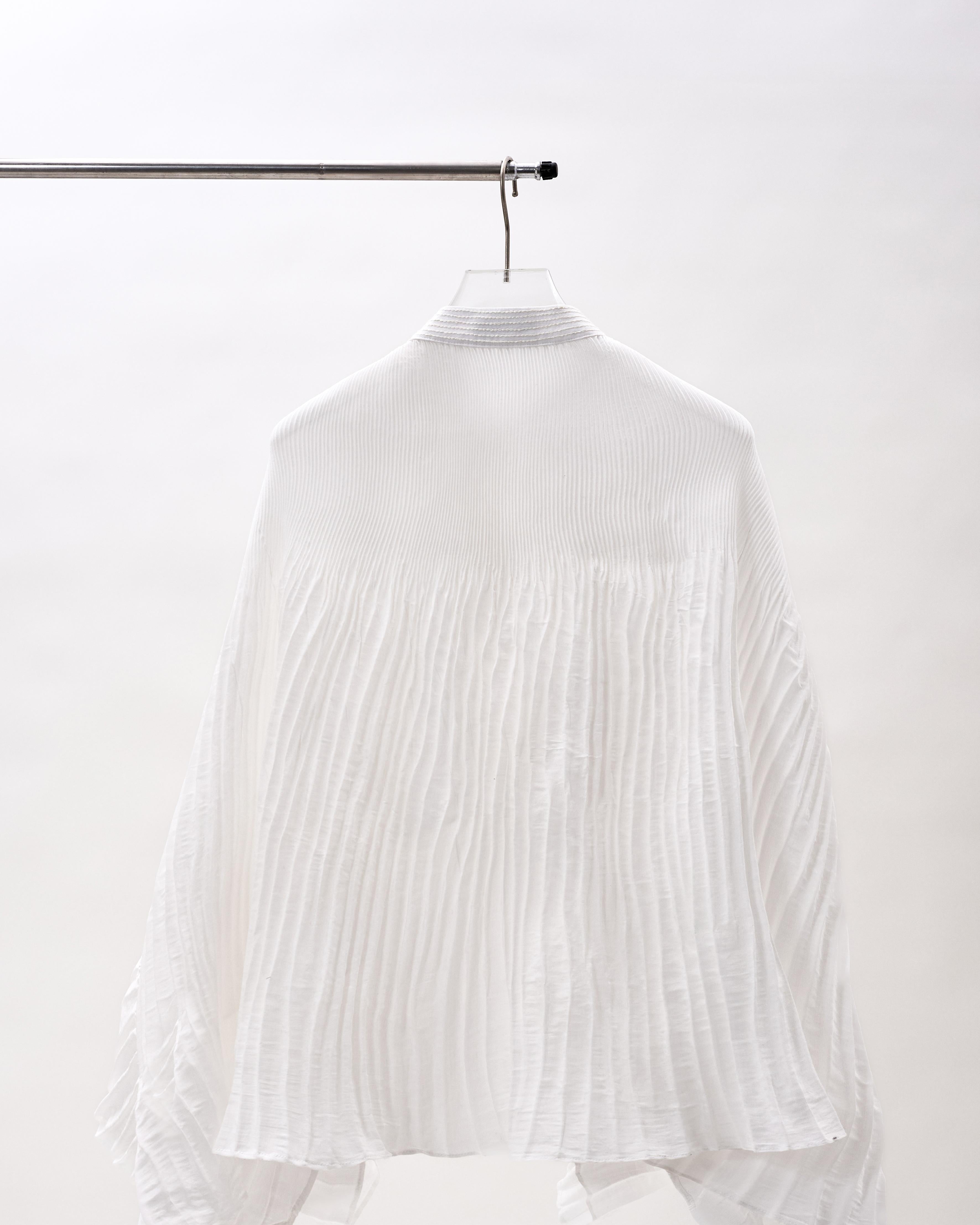 KHAAR | Pleated Crop Top