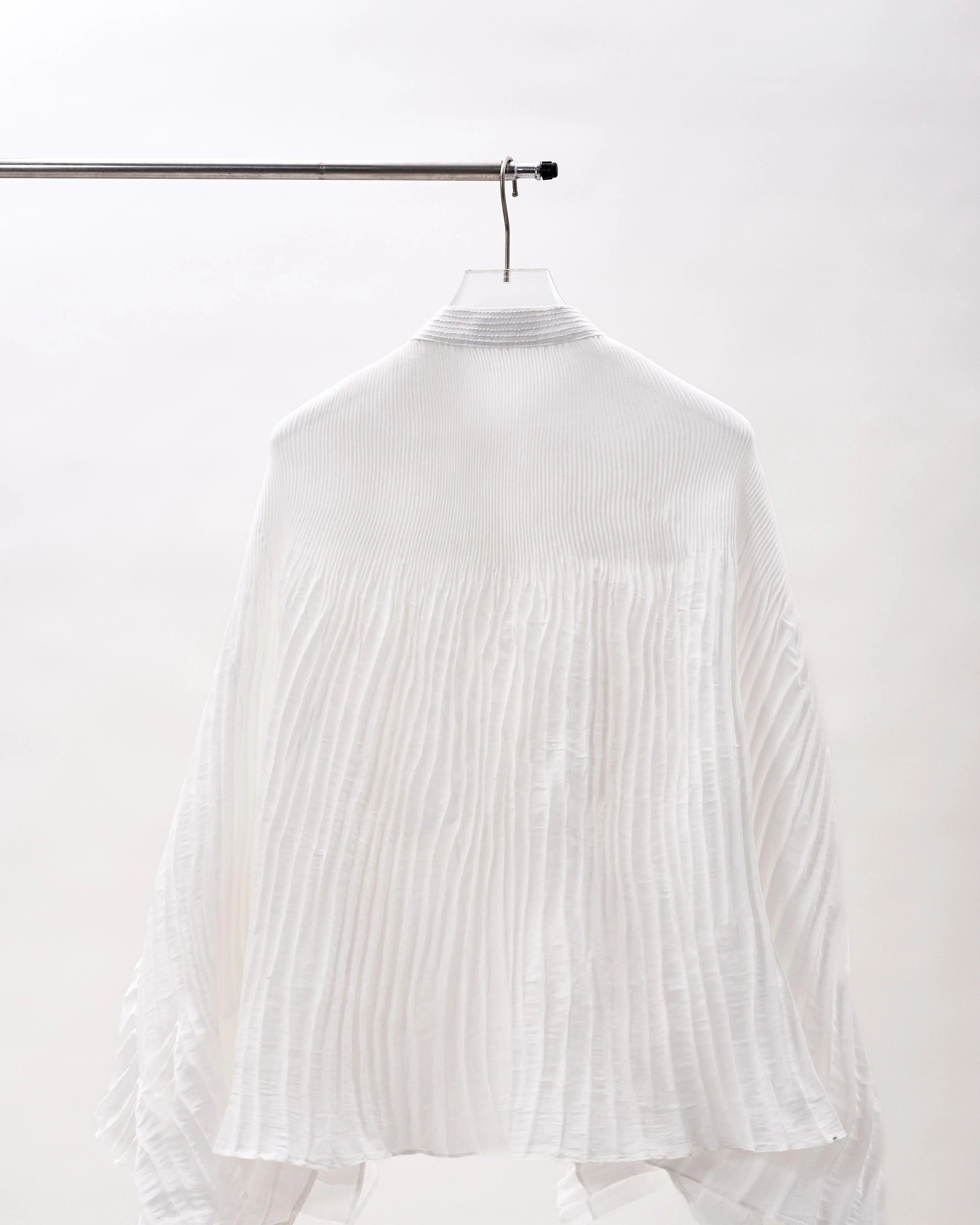 KHAAR | Pleated Crop Top