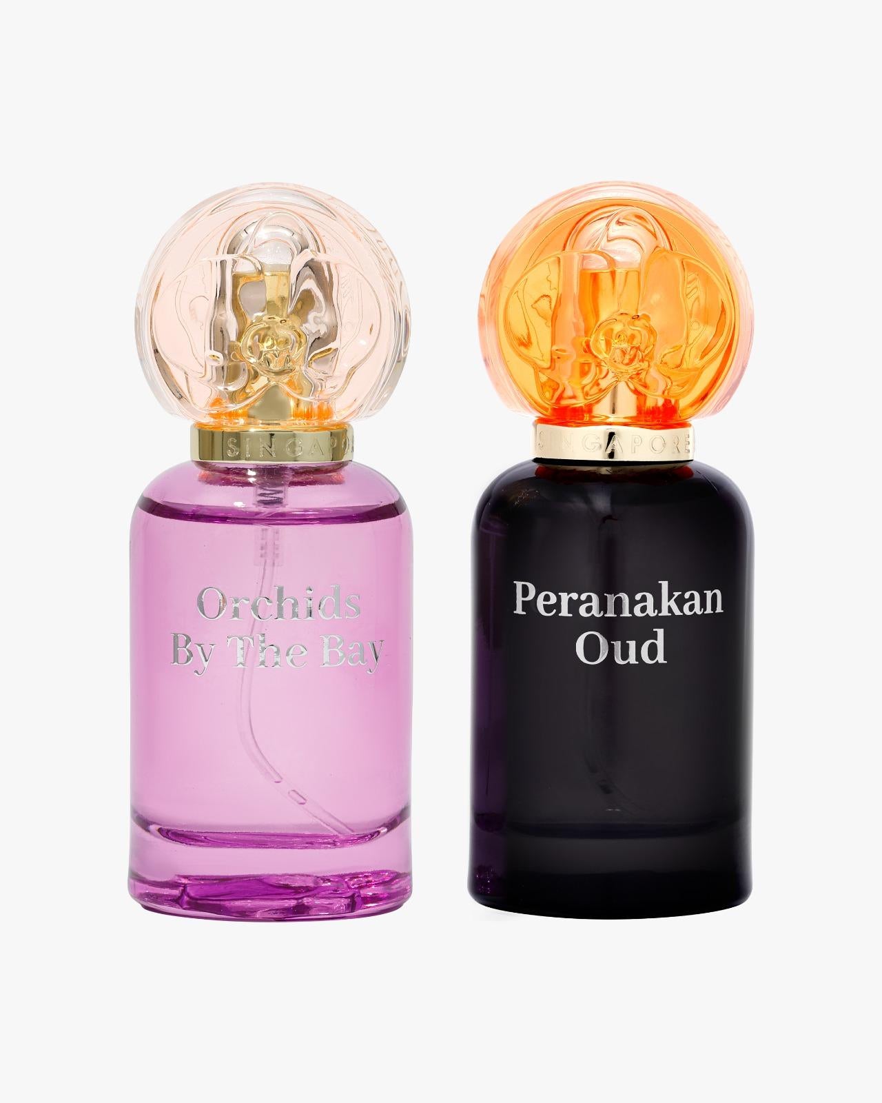 SINGAPORE MEMORIES | Orchids By The Bay + Peranakan Oud (20ml each)