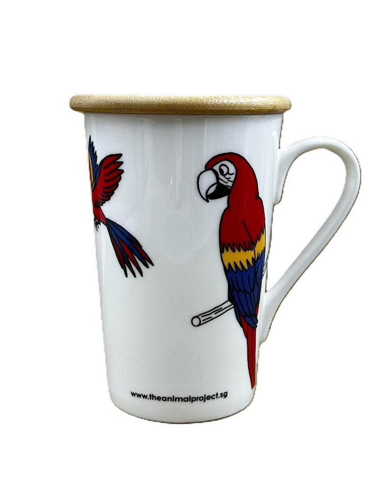 THE ANIMAL PROJECT | Tall Mug With Bamboo Lid