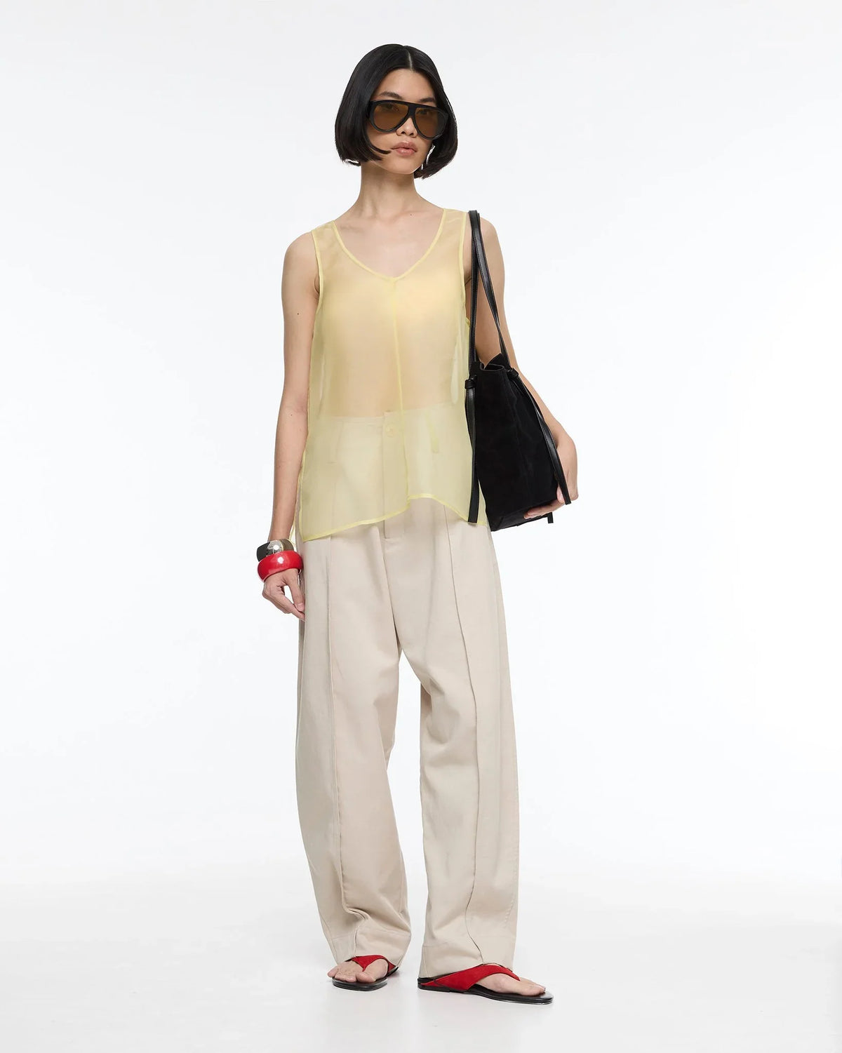 ROCK DAISY | Juliet Silk Organza Reversible Top