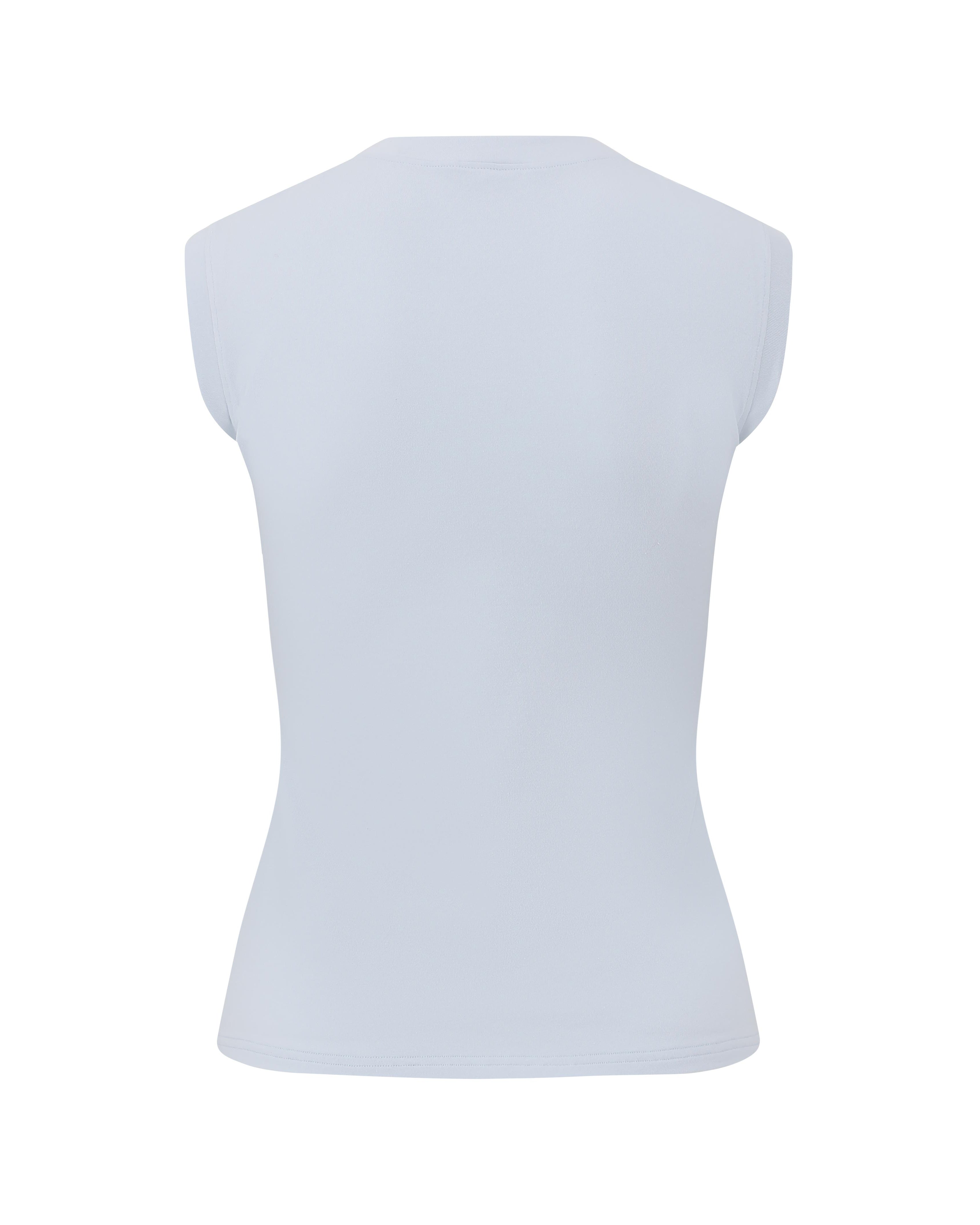 LAYERPLAN | Cotton Stretch Omra Crew Neck Tank Top