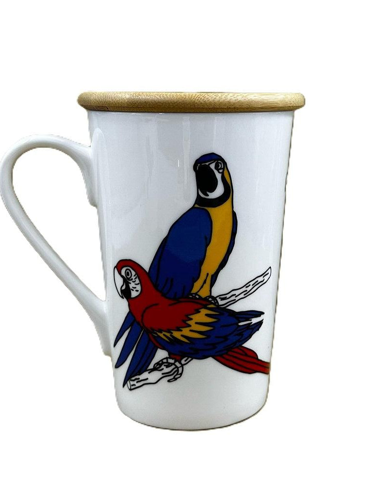 THE ANIMAL PROJECT | Tall Mug With Bamboo Lid
