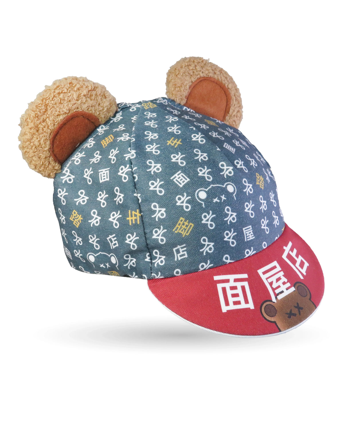 EXTRA NOODLE | EXTRA NOODLES x TAKACHYA Monogram Cycling Cap Bear Ears (Pre-Order)