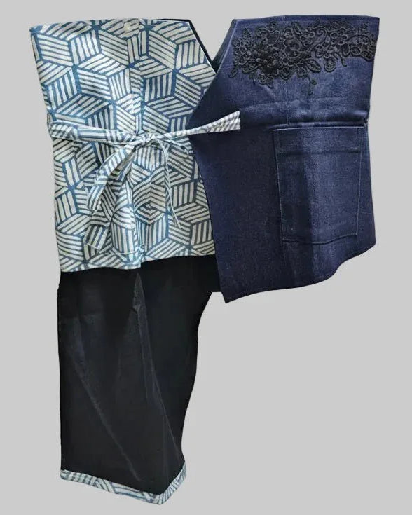 NYANA NYANA | Patchwork Embroidery Batik Obi Belt