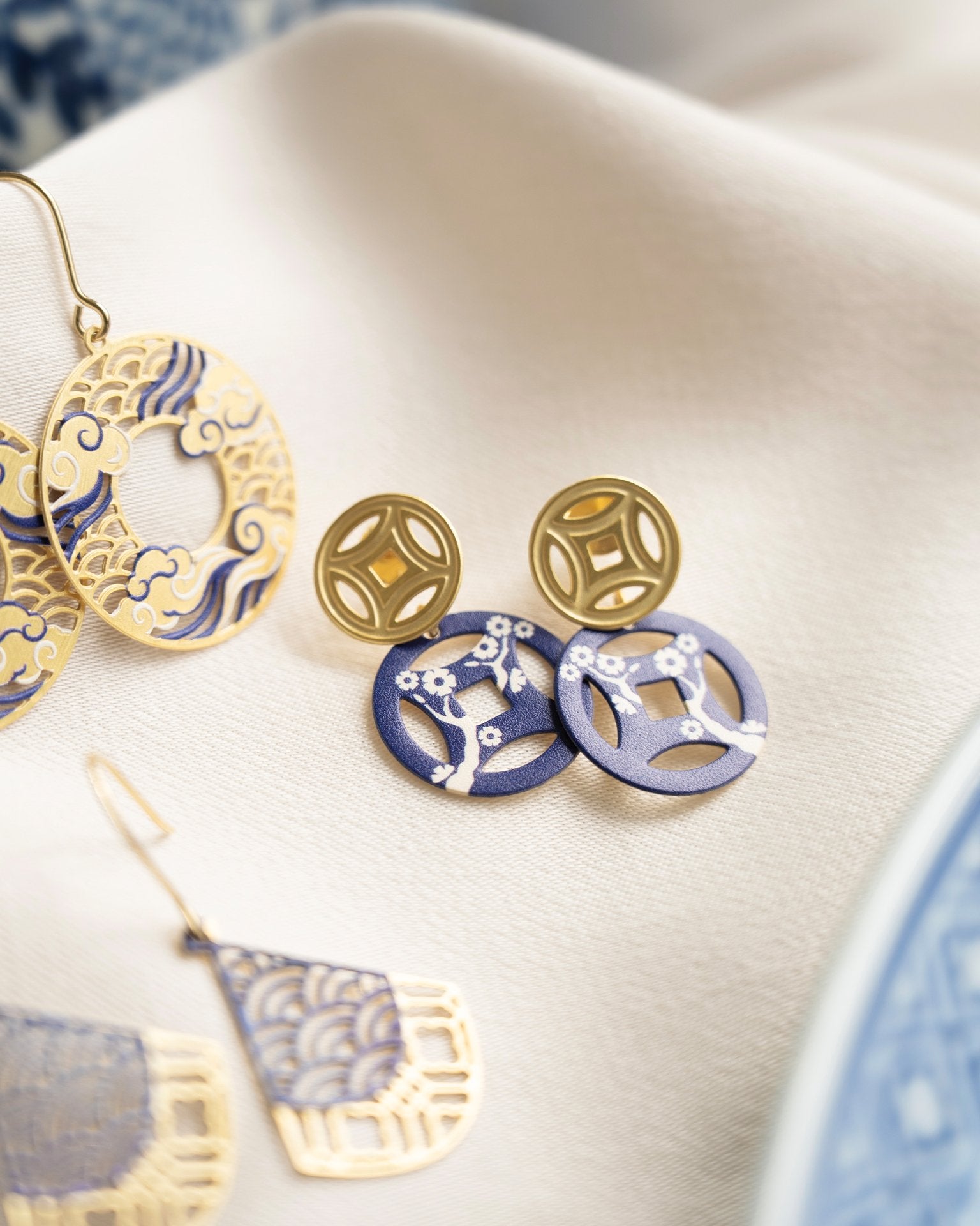 EMBRACE JEWELLERY | Double Coin Earrings