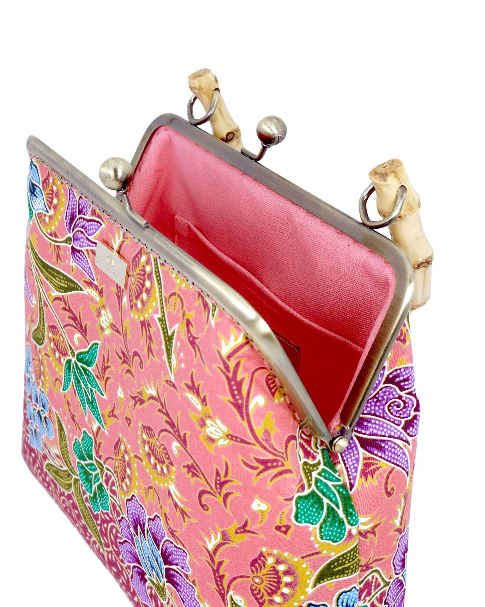 COCOONESE | Bamboo Top Handle Bag - Revolving Dream (PK)