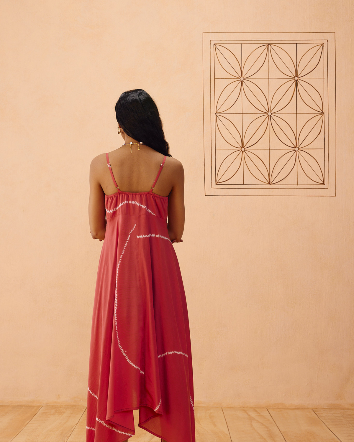SUI | Rosy Sea Lyocell Dress