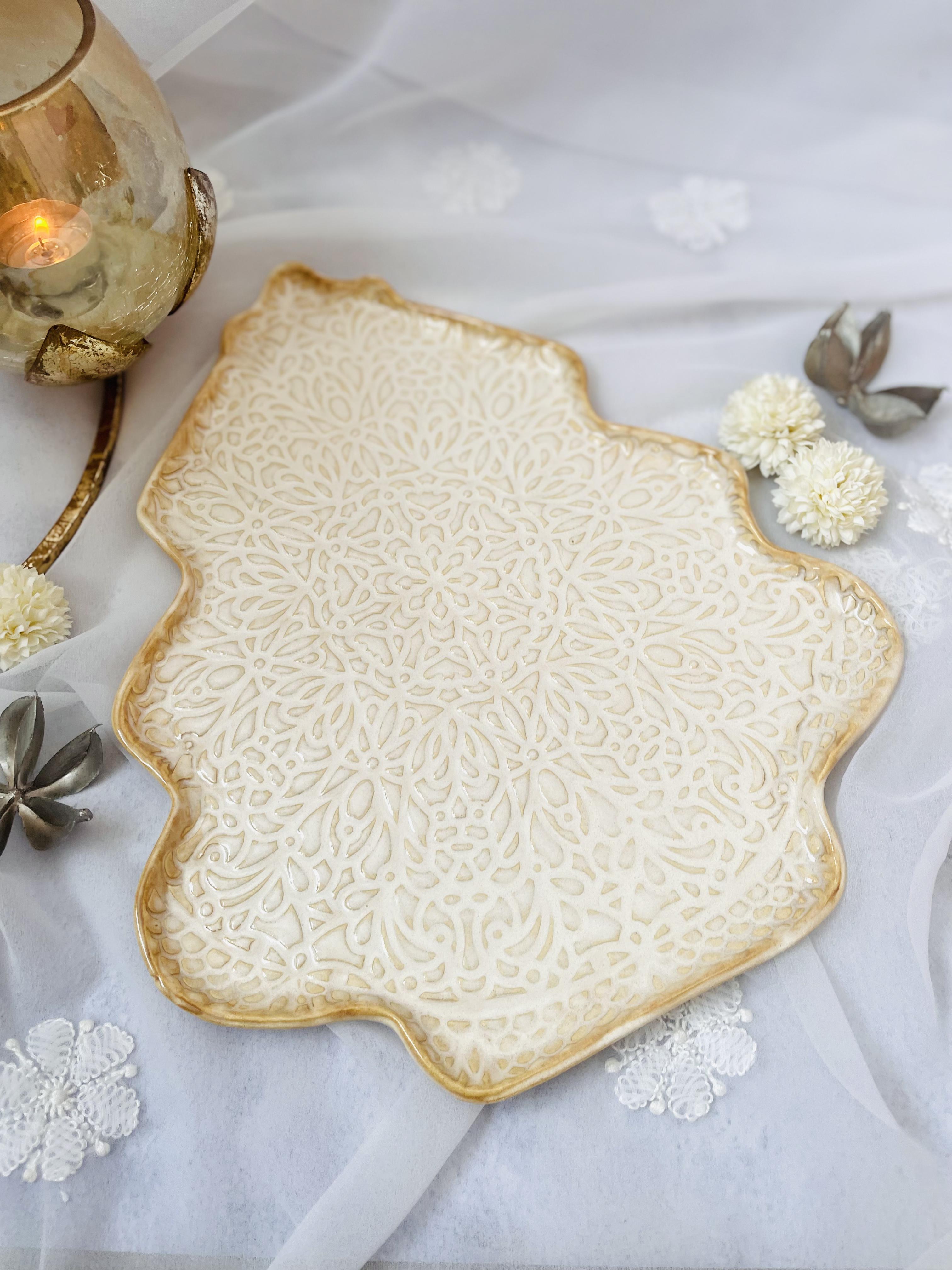 CERAMICS BY JAS | 3. Handmade Ceramic Christmas Tree Platters L