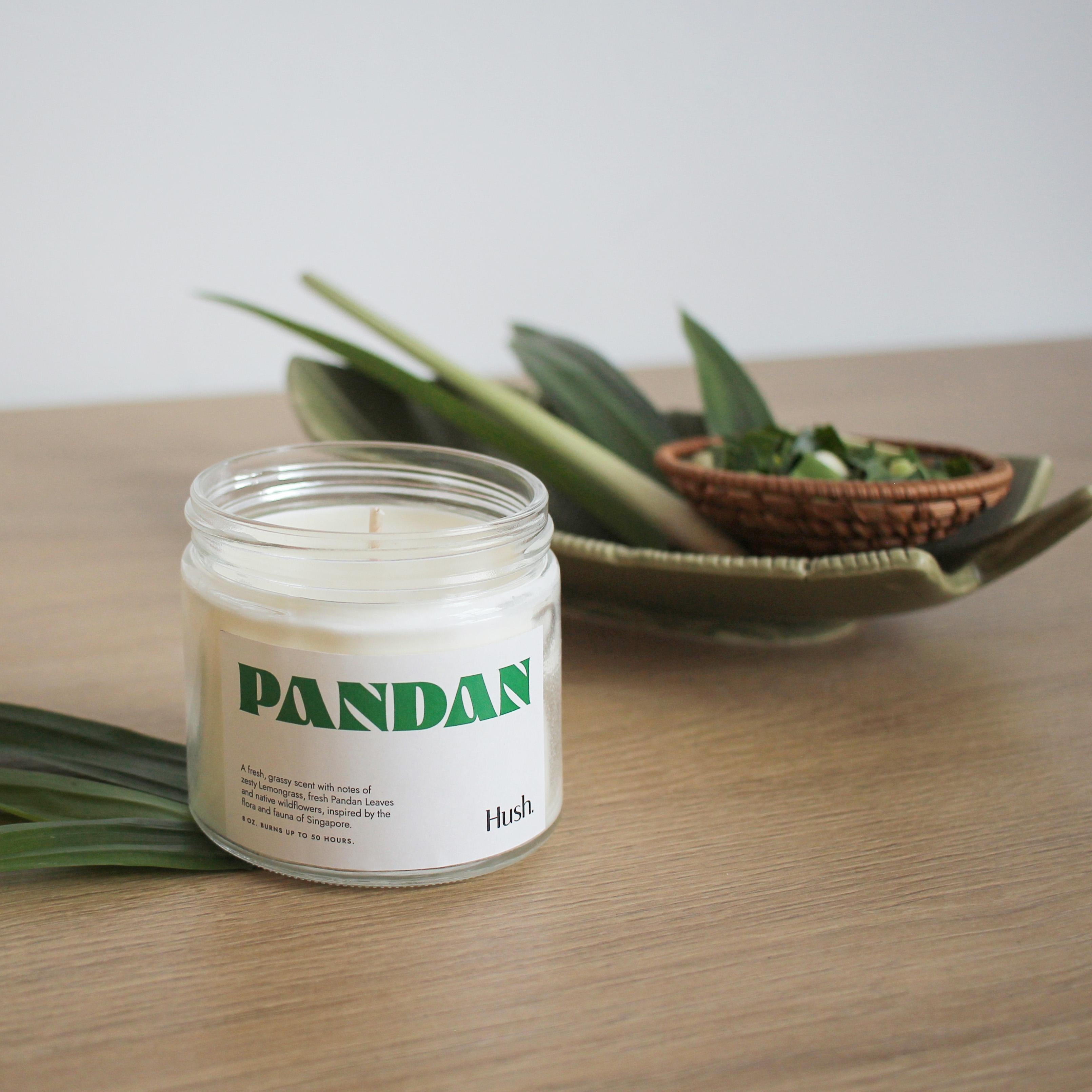 HUSH CANDLE | Pandan Candle 8oz