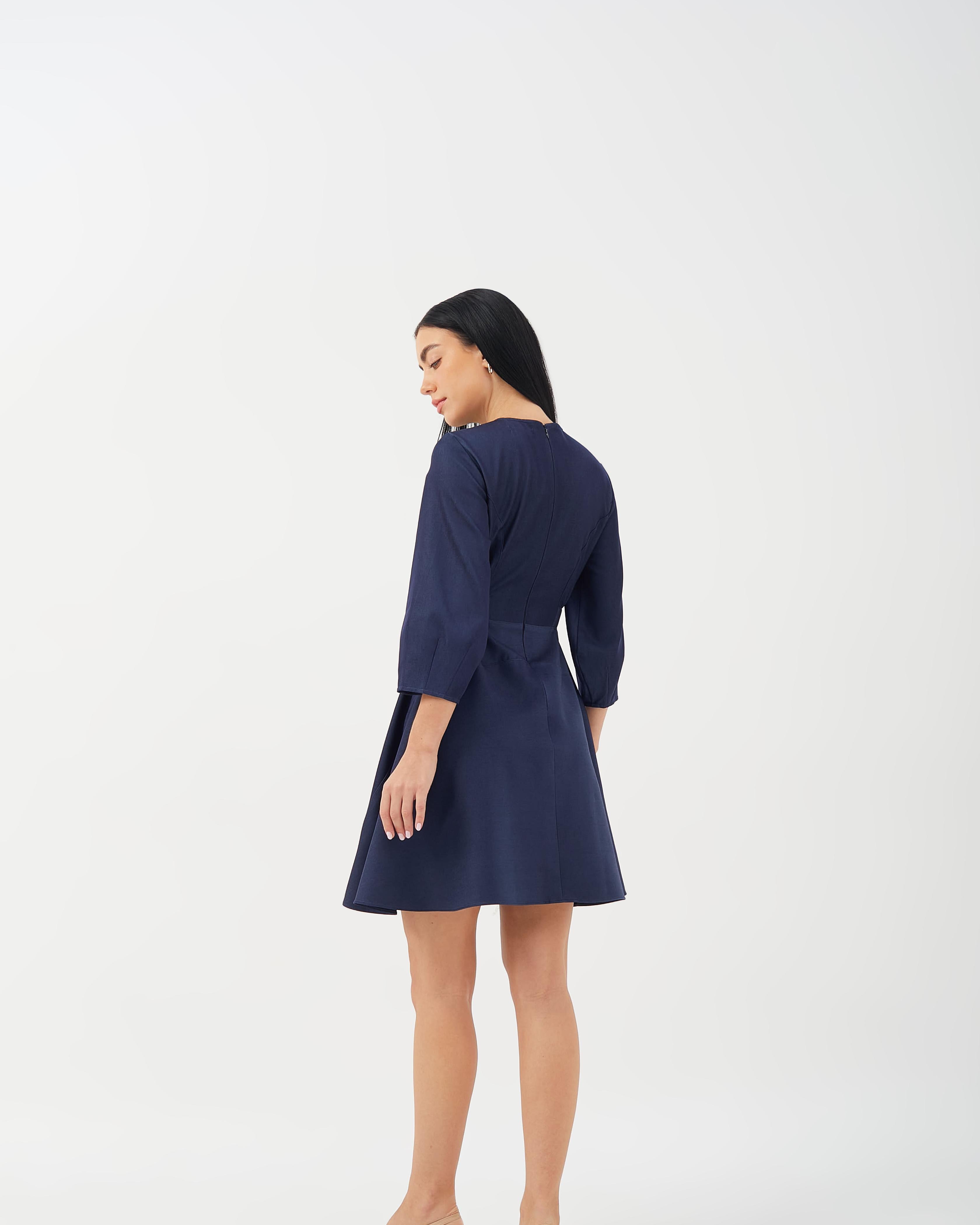 CAELI ECO LUXE | Volume Sleeve Dress