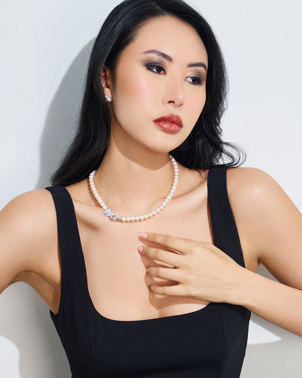 PEARLY LUSTRE | Freshwater Pearl Necklace WN00042 | SAFARI