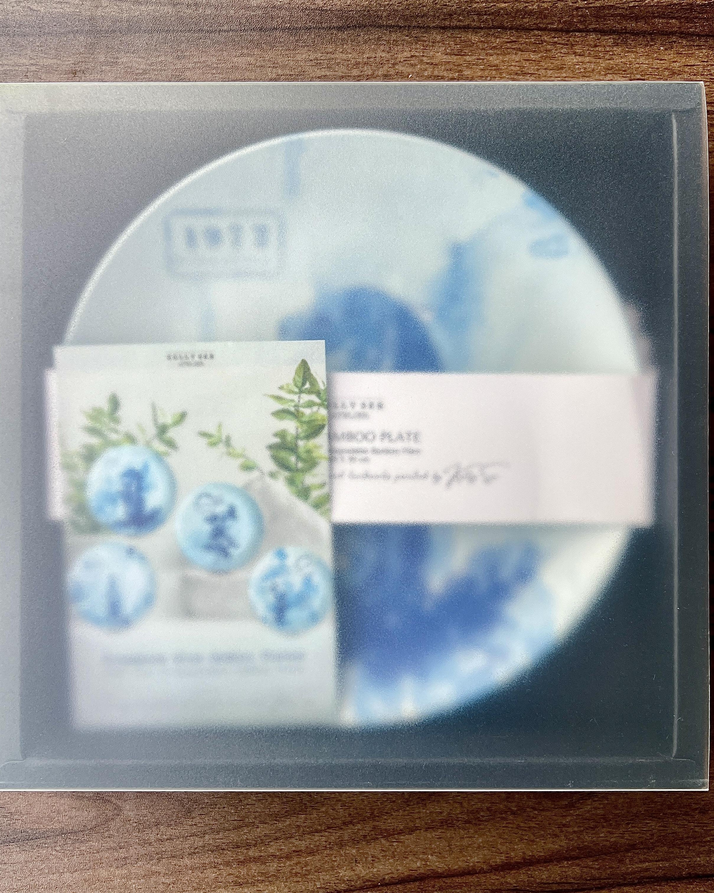 KELLY SER ATELIER | Blue Bamboo Plate Set